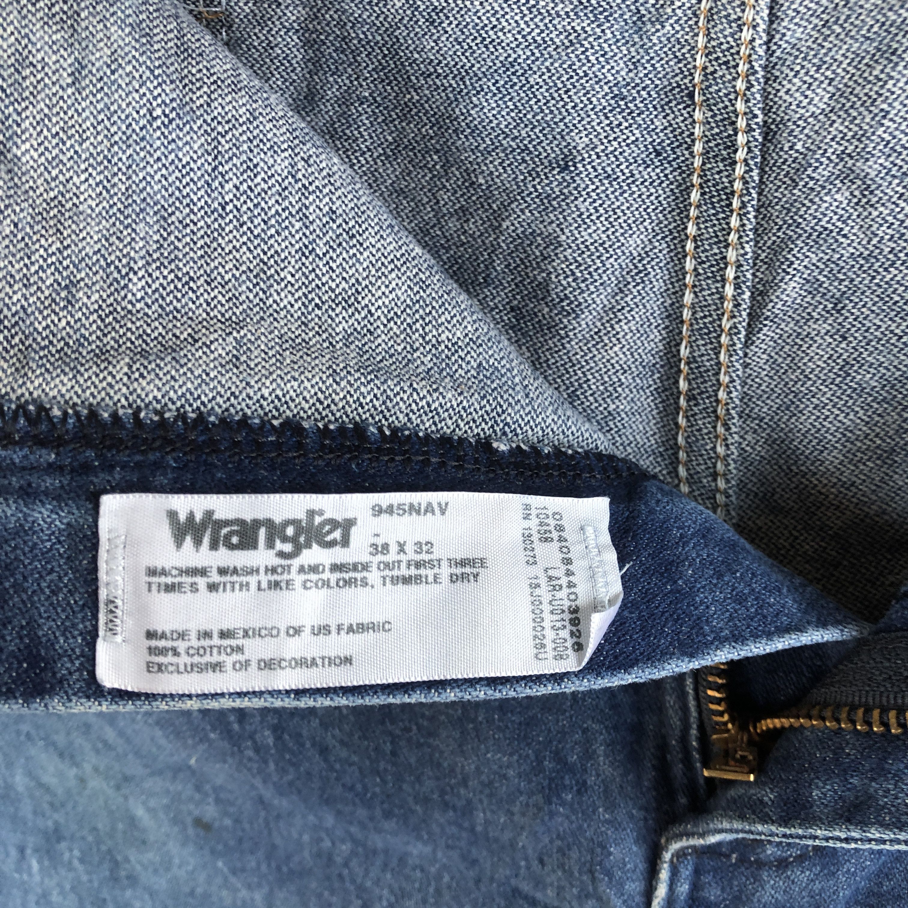 If Six Was Nine × Wrangler Vintage 70s Wrangler Flared Light Wash Distressed Jeans Size US 36 / EU 52 - 9 Thumbnail