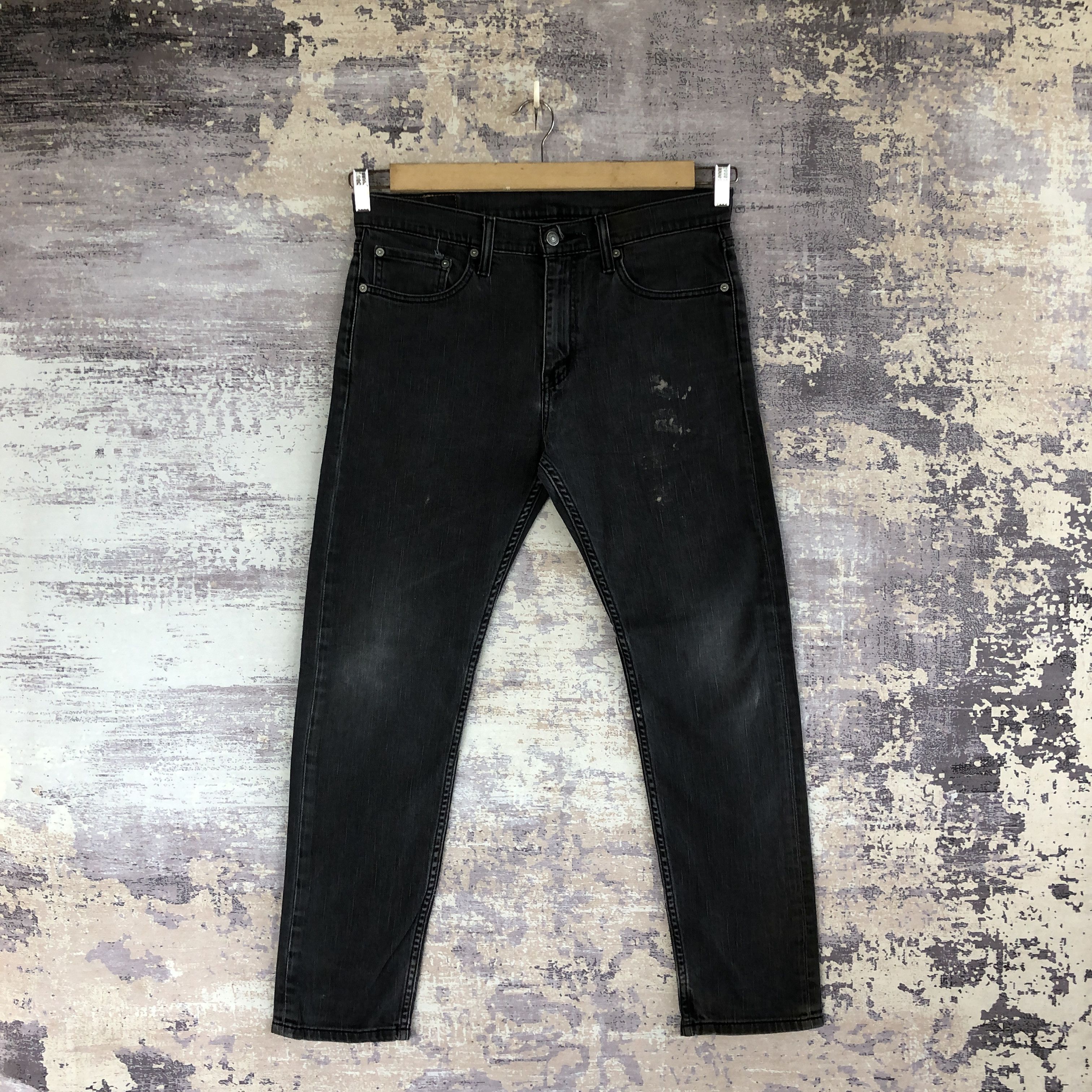 Levi's Vintage Dirty Levi's Jeans Faded Black Denim Pants Size 32 Size US 32 / EU 48 - 1 Thumbnail