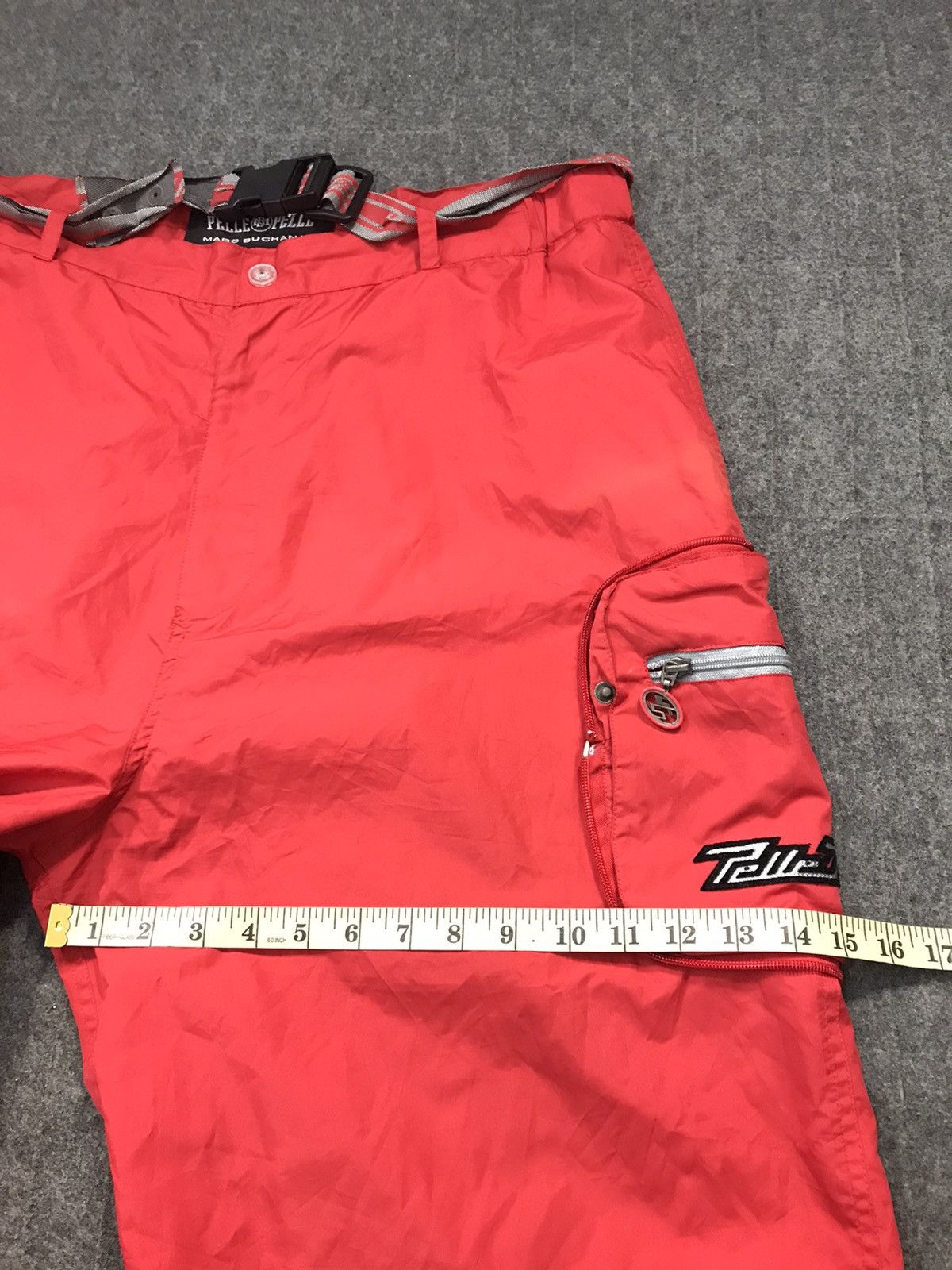 Marc Buchanan × Pelle Pelle Pelle Pelle Marc Buchanan Quilted Cargo Trouser Tech Pant Size US 38 / EU 54 - 11 Thumbnail