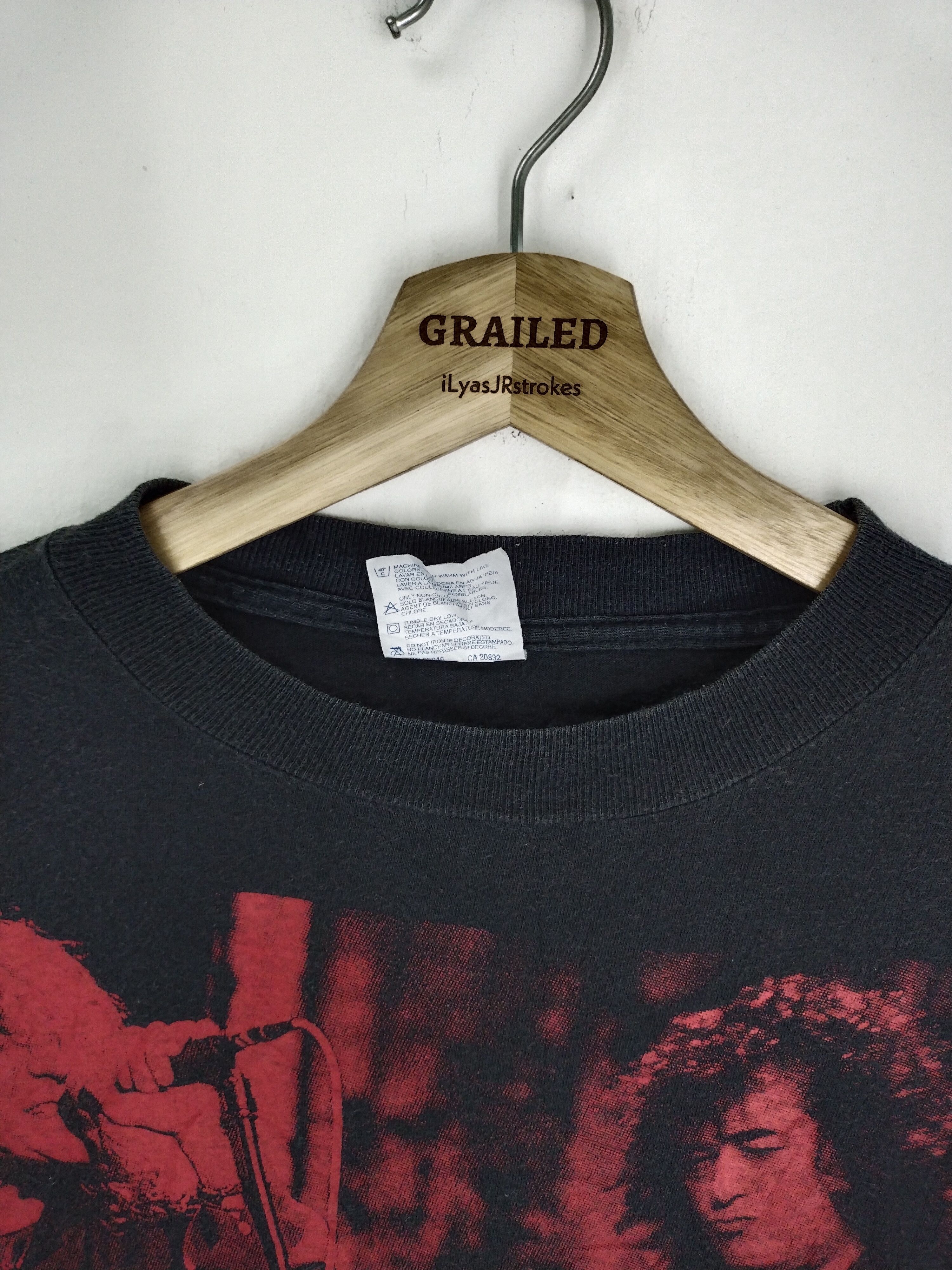 Band Tees VINTAGE 90s JIMMY PAGE & ROBERT PLANT SHIRT TEE Size US L / EU 52-54 / 3 - 14 Thumbnail