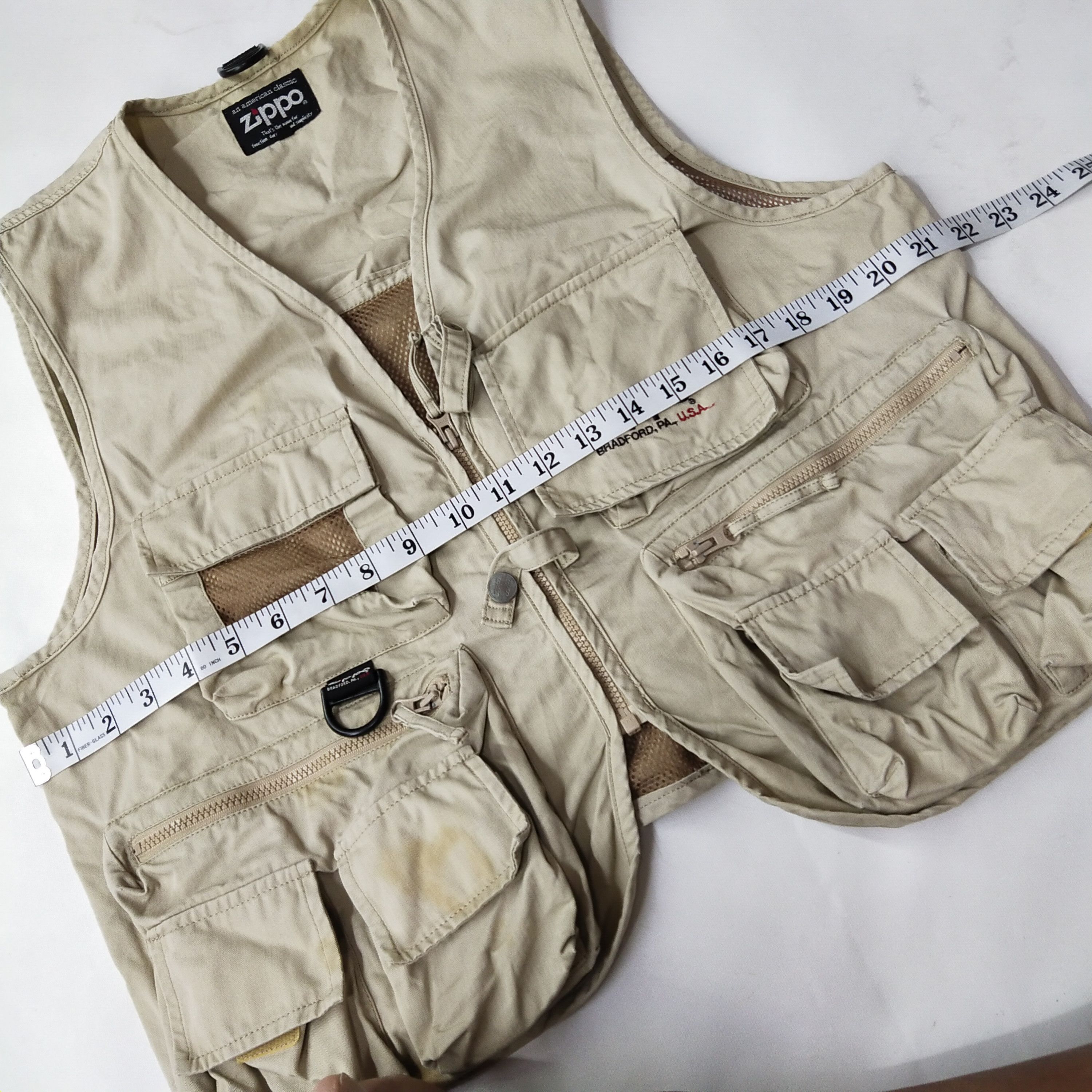Zippo zippo utility fishing vest multi pocket Size US L / EU 52-54 / 3 - 12 Thumbnail