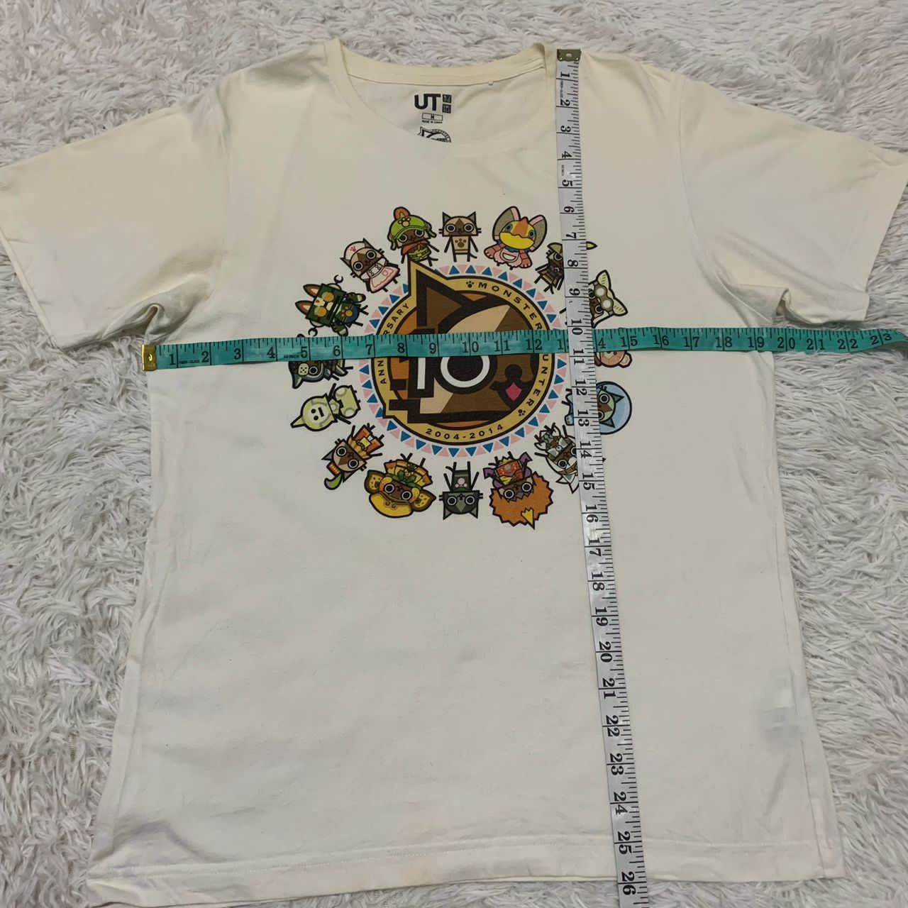 Anime 10th Anniversary Monster Hunter x Uniqlo tshirt Size US M / EU 48-50 / 2 - 3 Thumbnail
