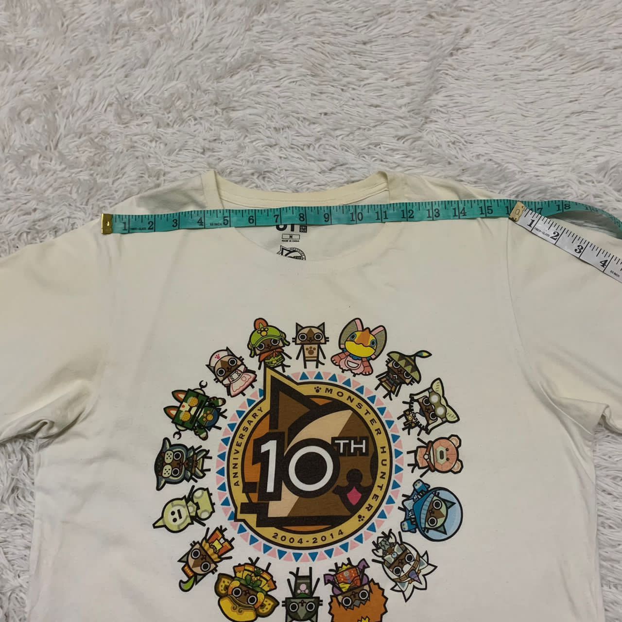 Anime 10th Anniversary Monster Hunter x Uniqlo tshirt Size US M / EU 48-50 / 2 - 4 Thumbnail