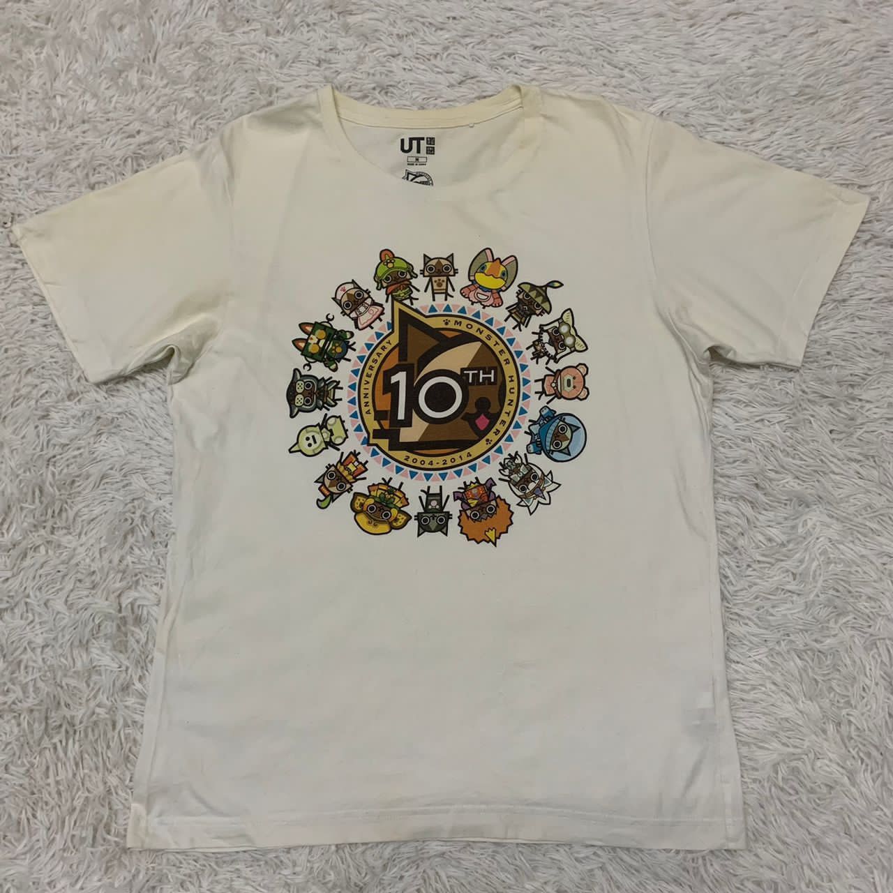 Anime 10th Anniversary Monster Hunter x Uniqlo tshirt Size US M / EU 48-50 / 2 - 8 Thumbnail