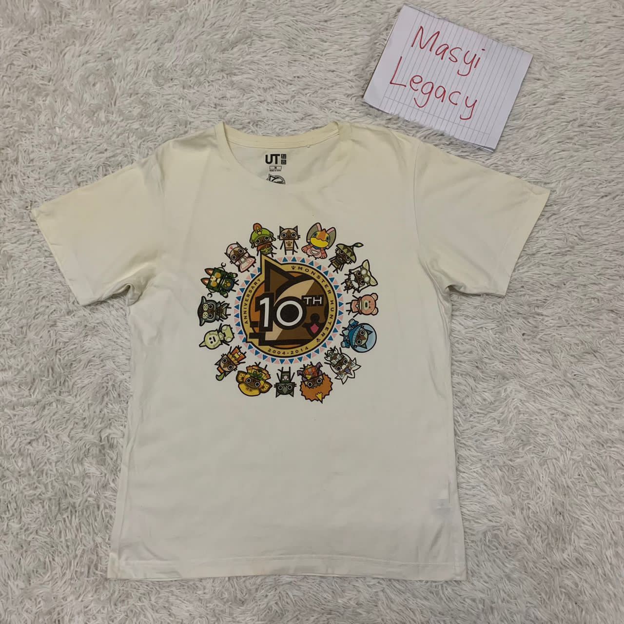 Anime 10th Anniversary Monster Hunter x Uniqlo tshirt Size US M / EU 48-50 / 2 - 1 Thumbnail