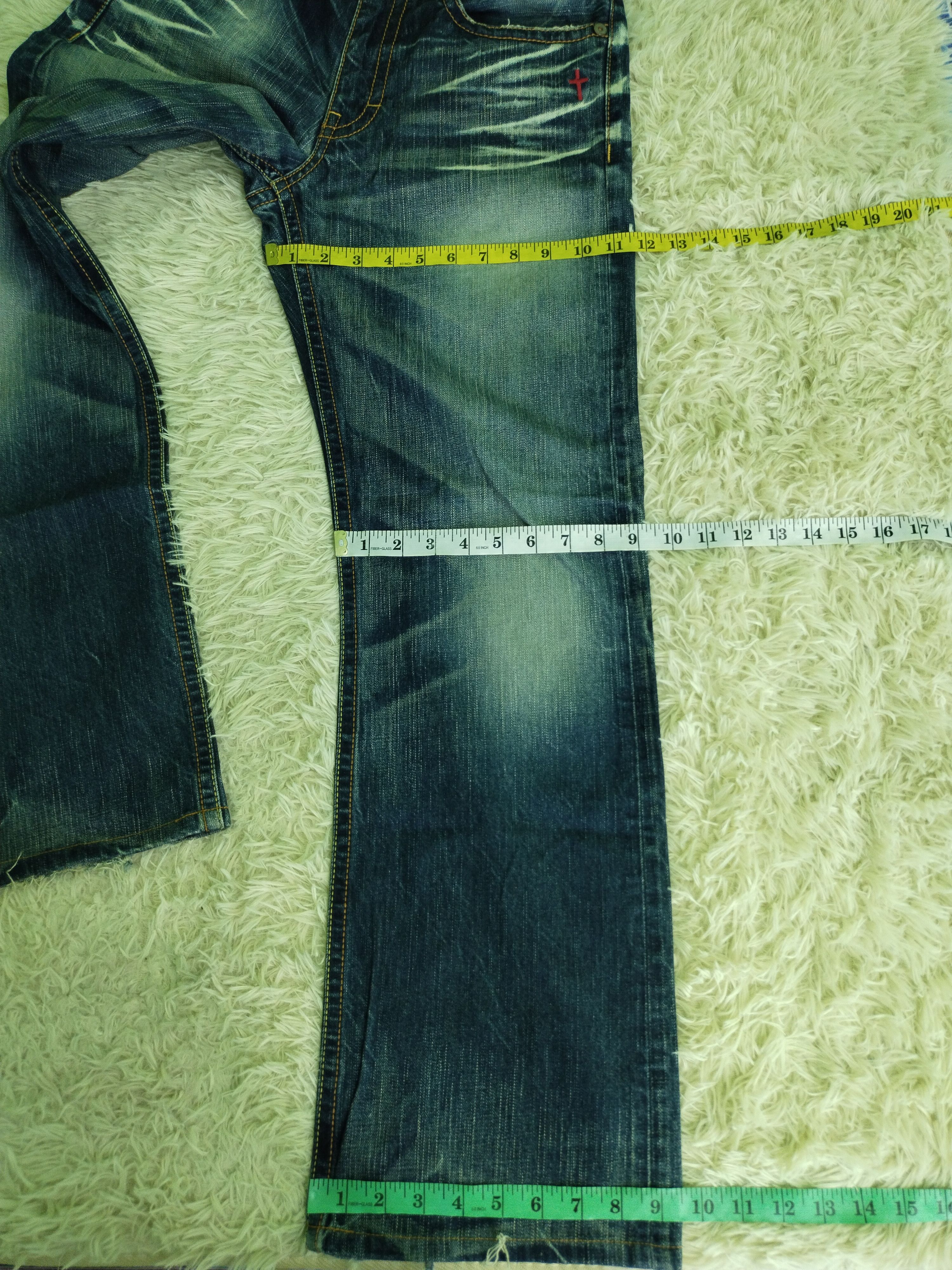 Japanese Brand VINTAGE GENOESE STREETWEAR JAPANESE JEANS Size US 33 - 19 Thumbnail