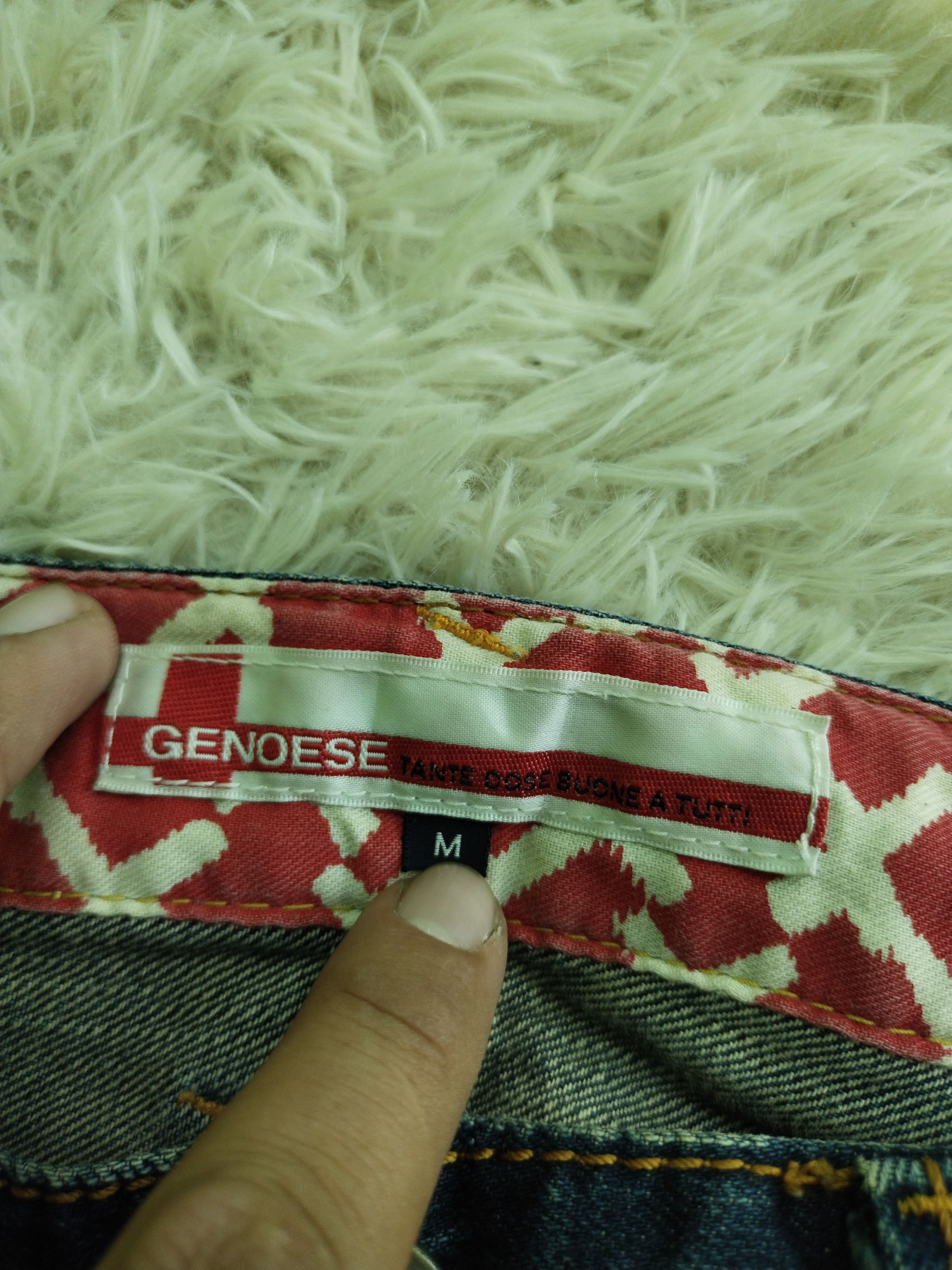 Japanese Brand VINTAGE GENOESE STREETWEAR JAPANESE JEANS Size US 33 - 16 Thumbnail