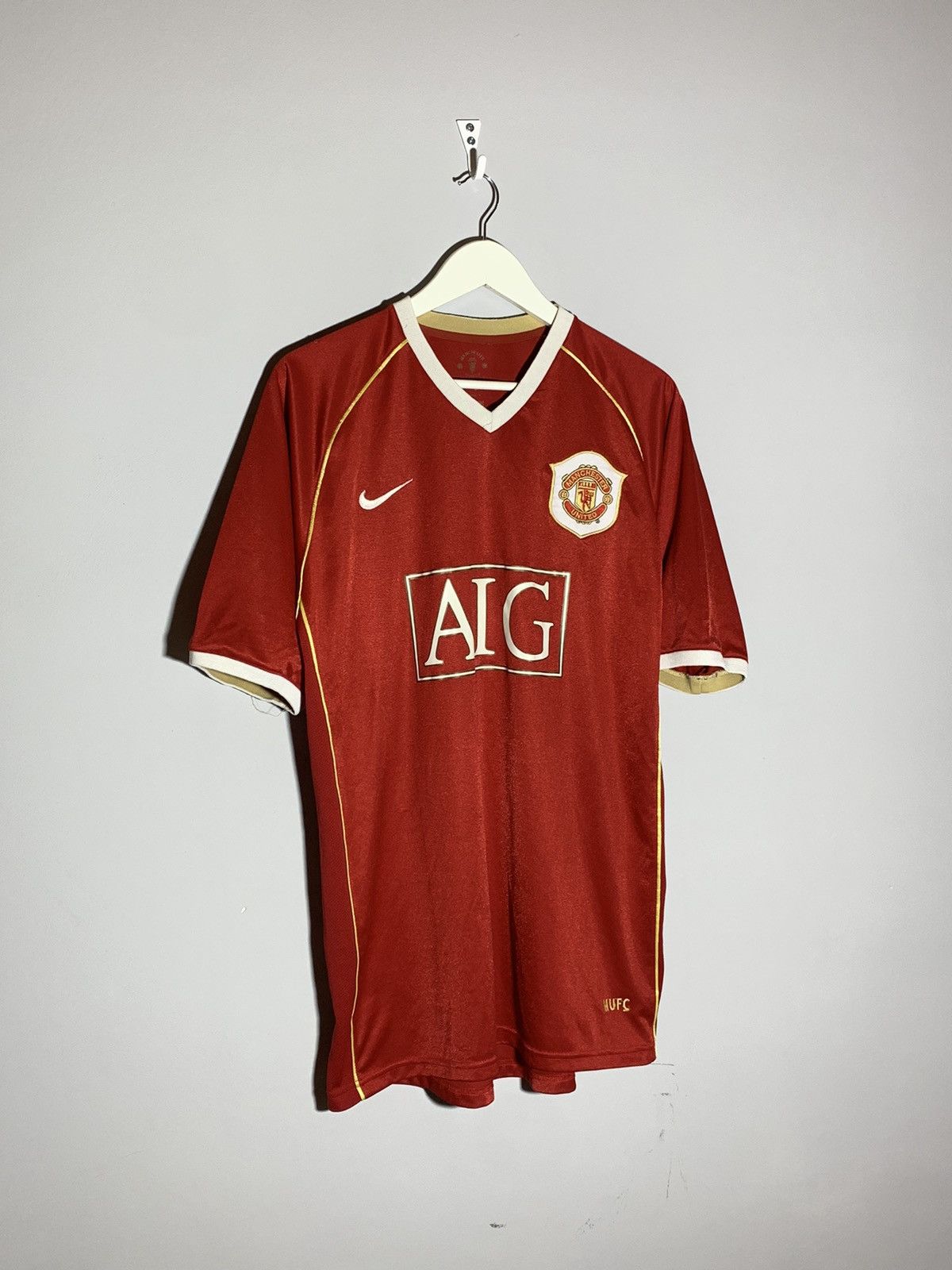 Nike Manchester United Nike 2006/07 Y2k Streetwear Football Shirt Size US XXL / EU 58 / 5 - 2 Thumbnail