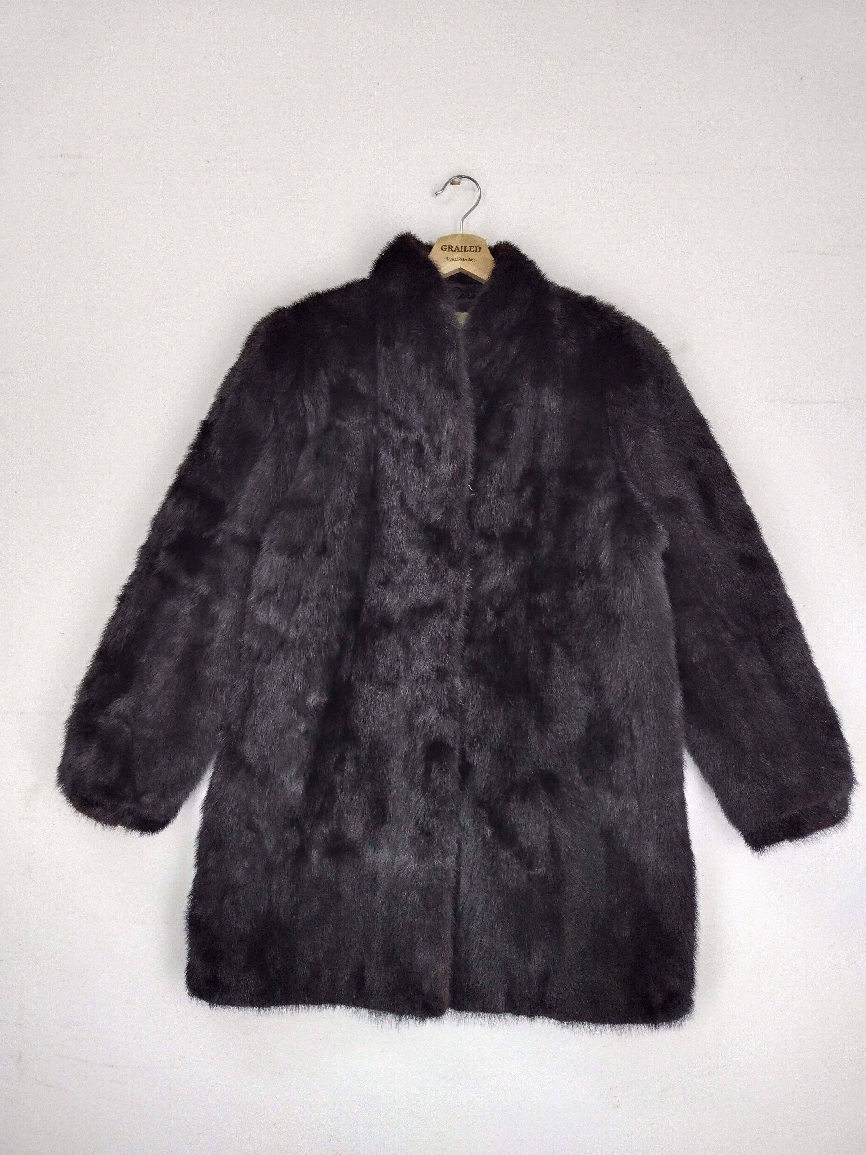 Japanese Brand × Sagafurs Vintage Malvoisie by Kinoshita Bussan Japan Fur Coat Jacket Size L / US 10 / IT 46 - 1 Thumbnail