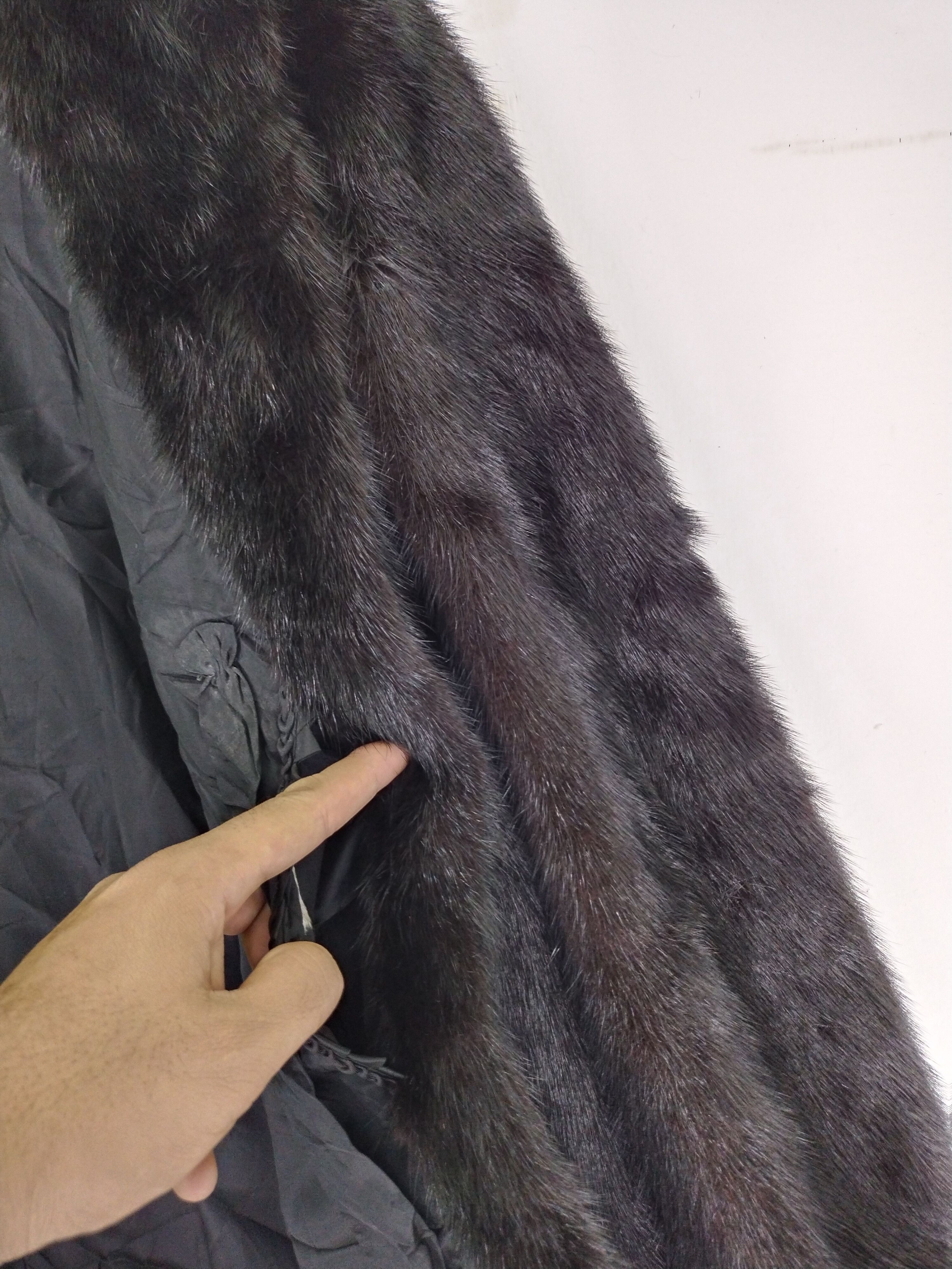 Japanese Brand × Sagafurs Vintage Malvoisie by Kinoshita Bussan Japan Fur Coat Jacket Size L / US 10 / IT 46 - 13 Thumbnail