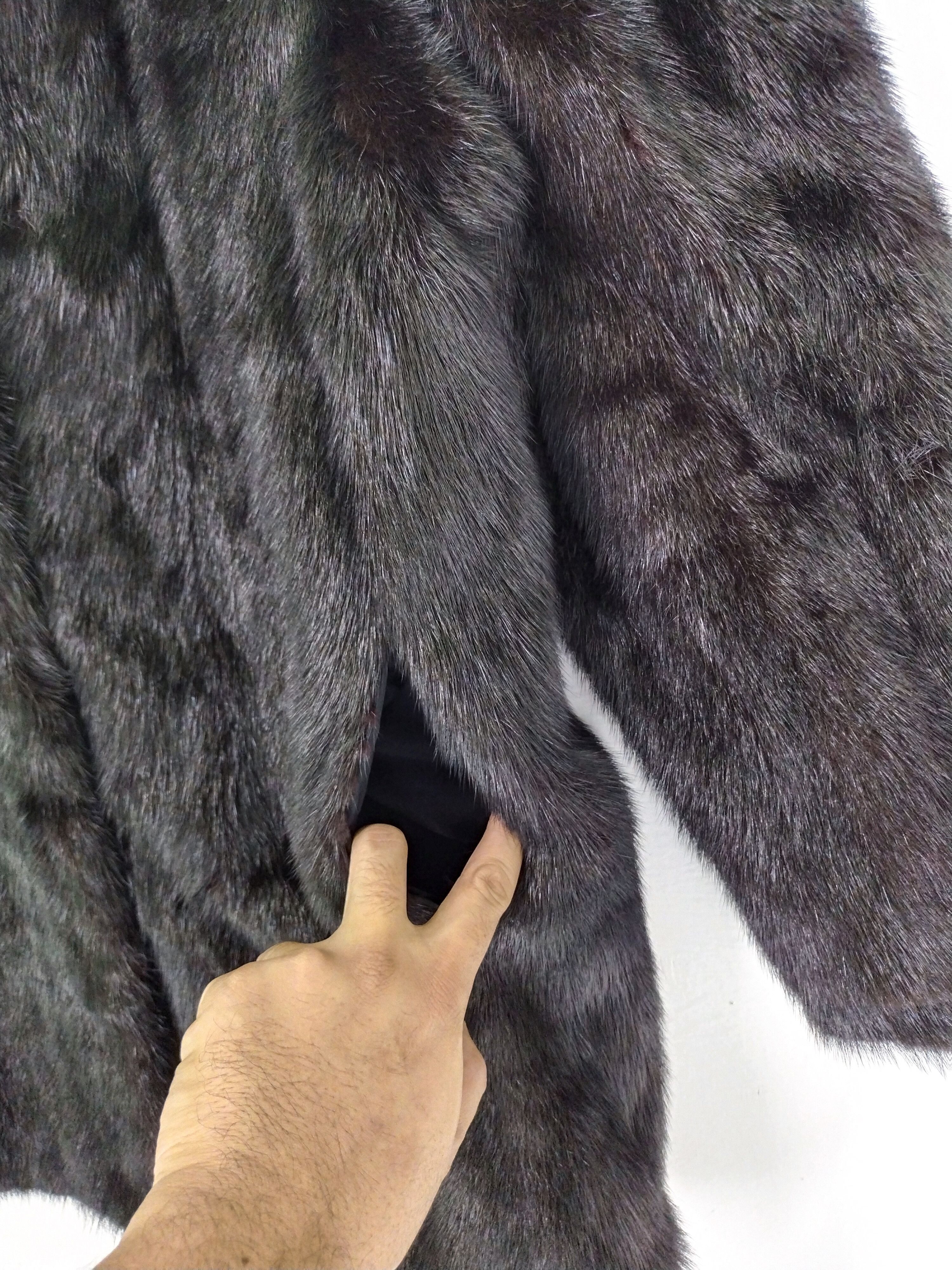 Japanese Brand × Sagafurs Vintage Malvoisie by Kinoshita Bussan Japan Fur Coat Jacket Size L / US 10 / IT 46 - 9 Thumbnail
