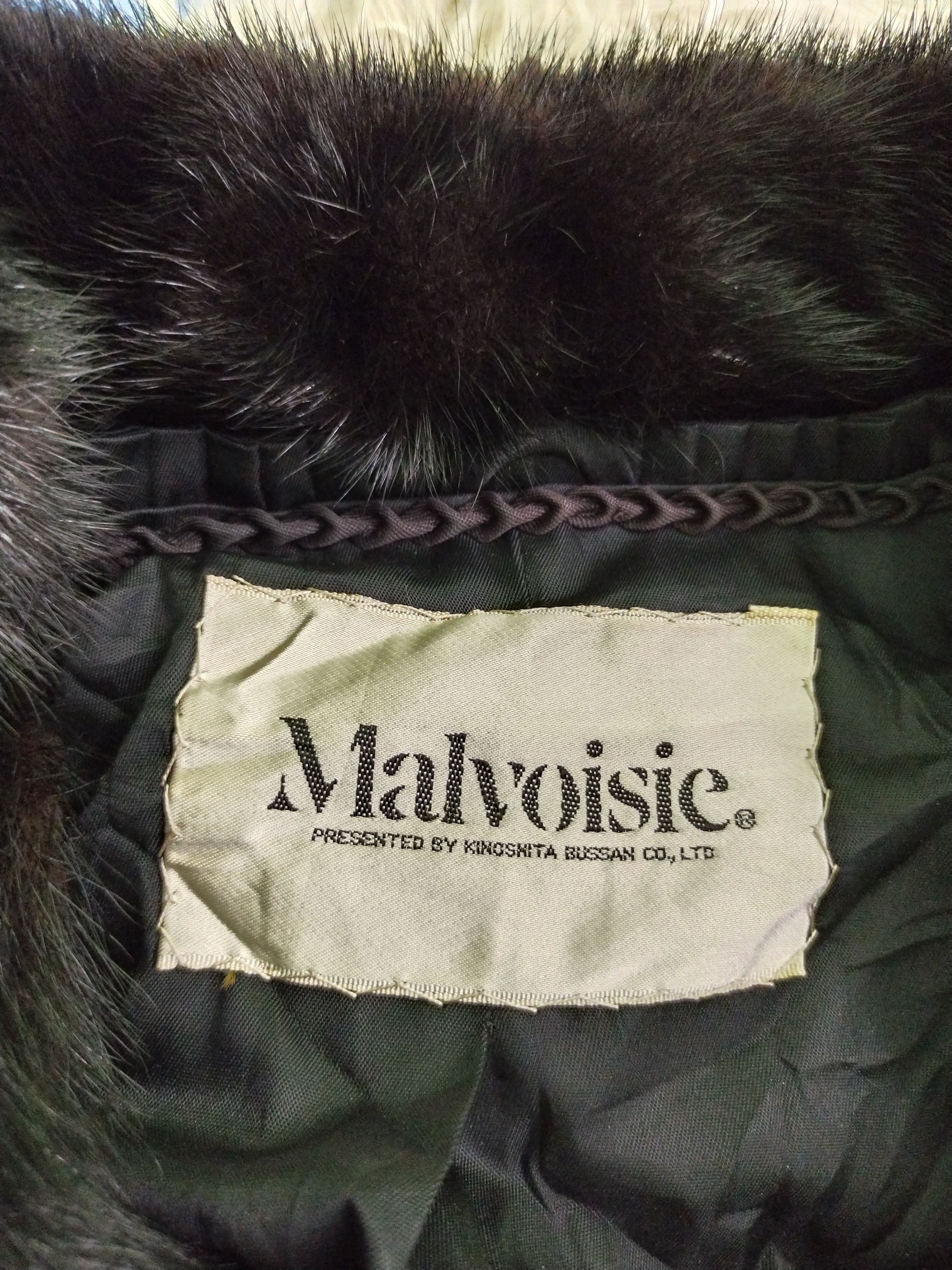 Japanese Brand × Sagafurs Vintage Malvoisie by Kinoshita Bussan Japan Fur Coat Jacket Size L / US 10 / IT 46 - 14 Thumbnail