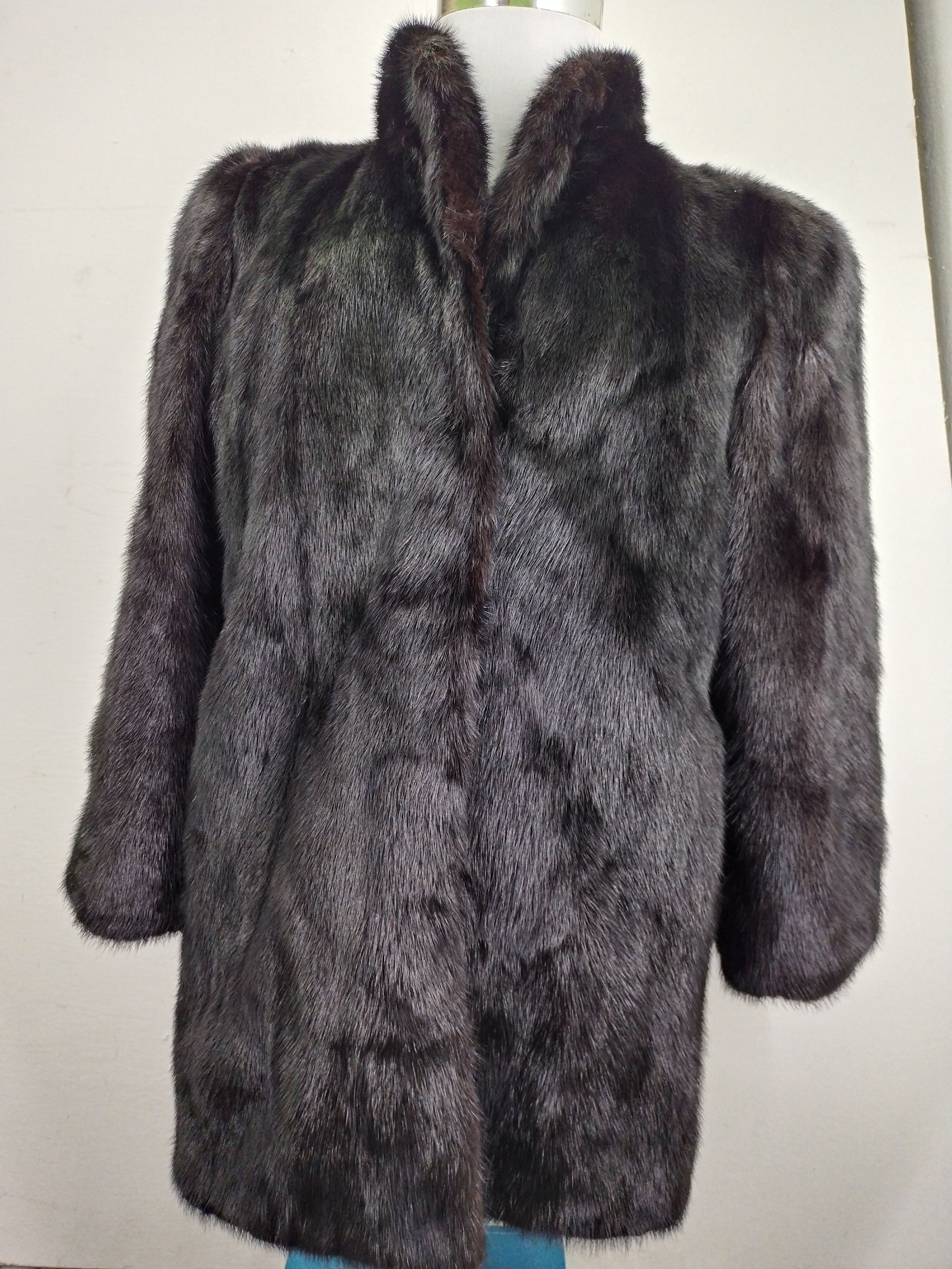 Japanese Brand × Sagafurs Vintage Malvoisie by Kinoshita Bussan Japan Fur Coat Jacket Size L / US 10 / IT 46 - 21 Thumbnail