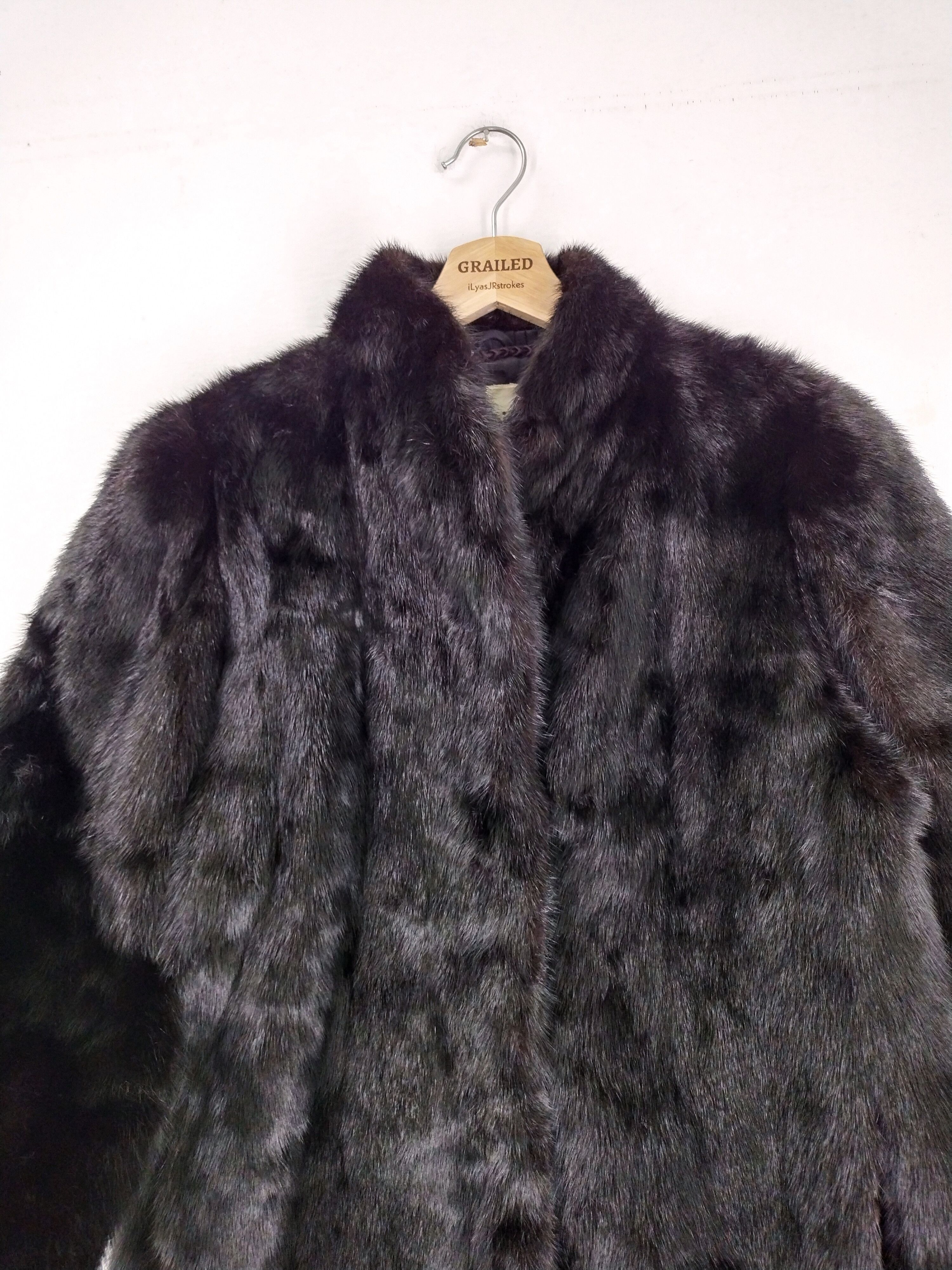 Japanese Brand × Sagafurs Vintage Malvoisie by Kinoshita Bussan Japan Fur Coat Jacket Size L / US 10 / IT 46 - 2 Thumbnail