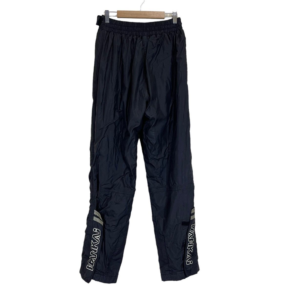 image of Nankai Racing Motorcycle Gear Pants Spellout in Black, Men's (Size 32)
