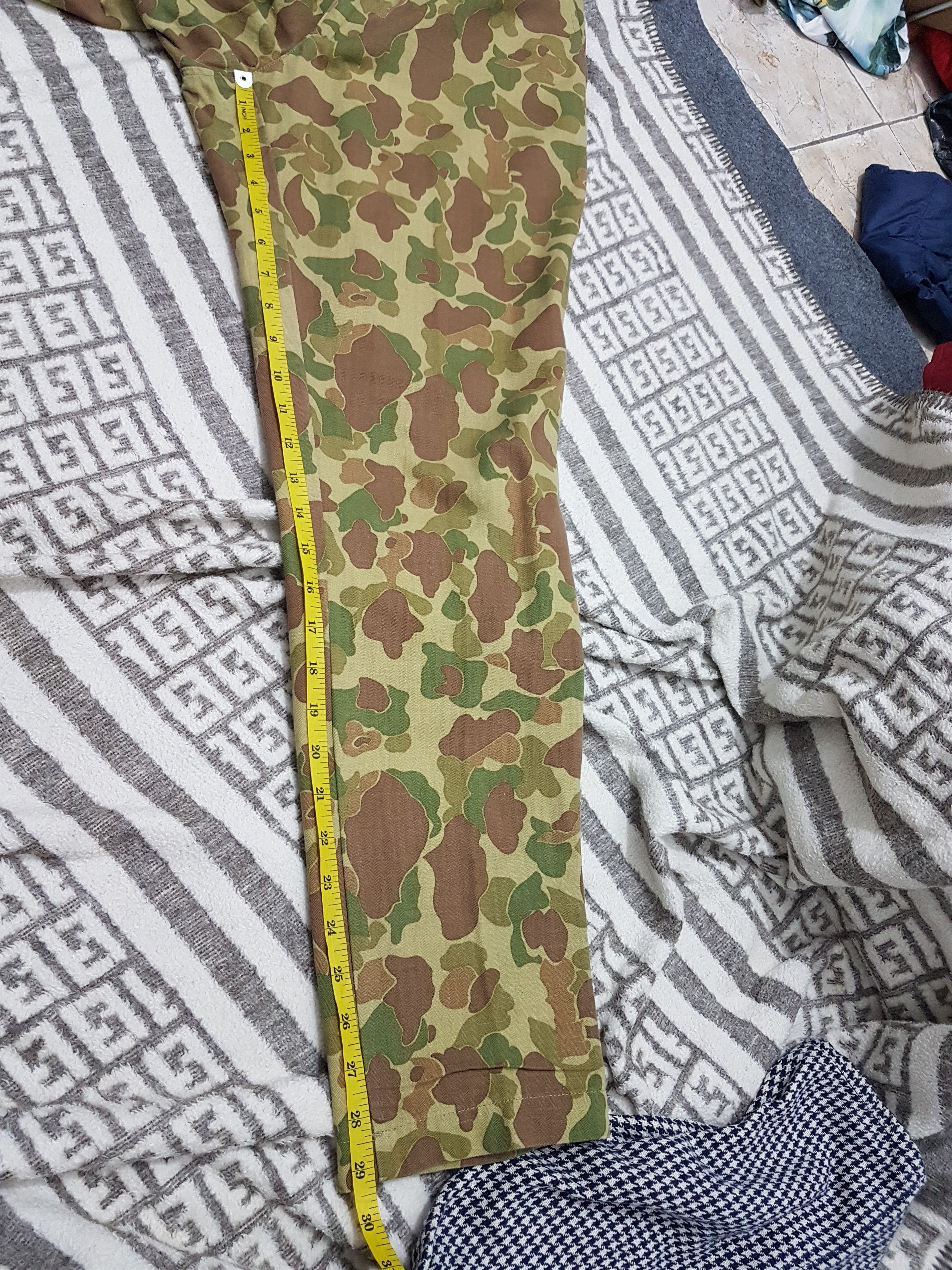 Japanese Brand × URBAN RESEARCH DOORS Urban Research Herringbone Camo Pants Size US 32 / EU 48 - 16 Thumbnail