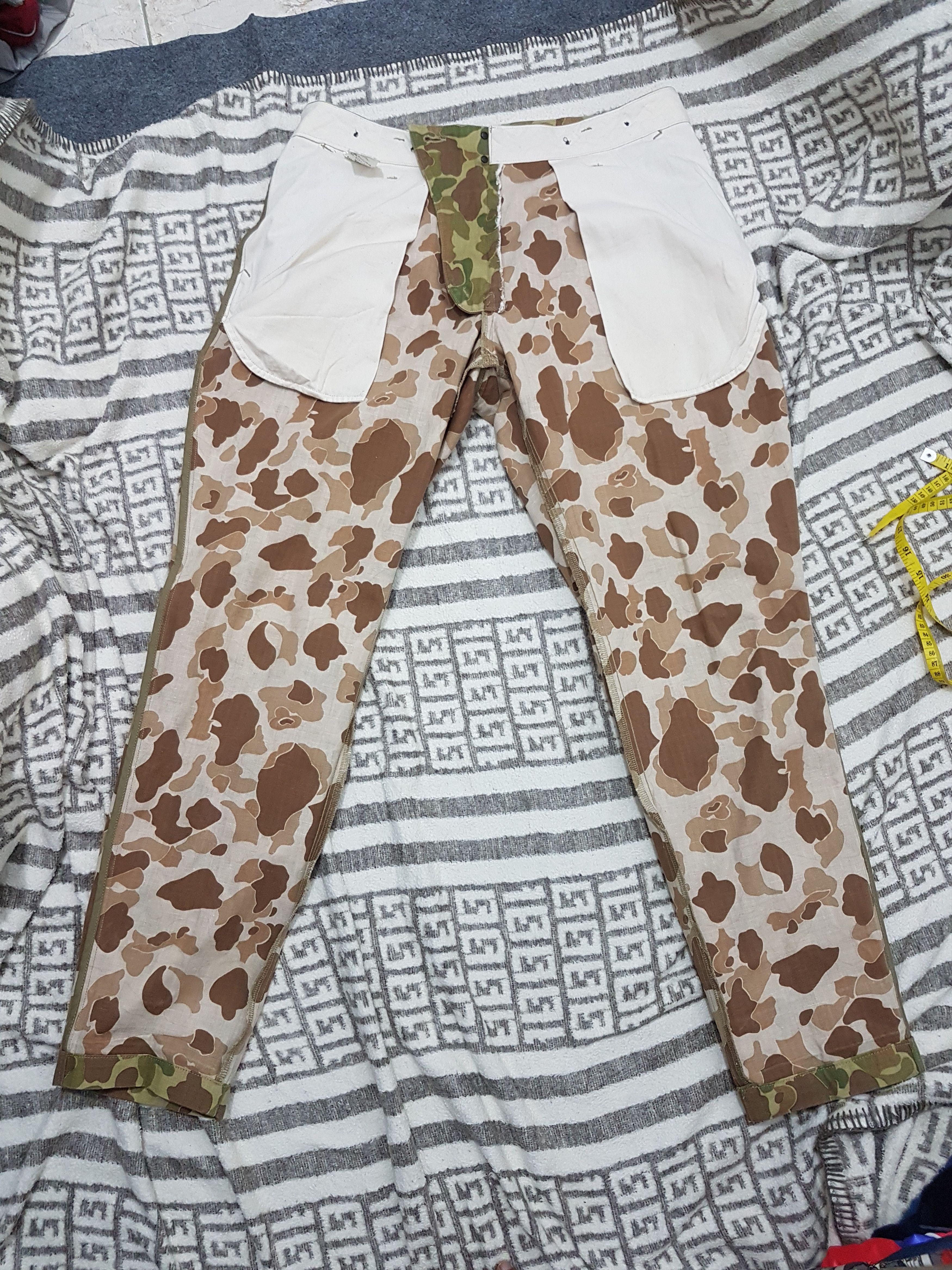 Japanese Brand × URBAN RESEARCH DOORS Urban Research Herringbone Camo Pants Size US 32 / EU 48 - 8 Thumbnail