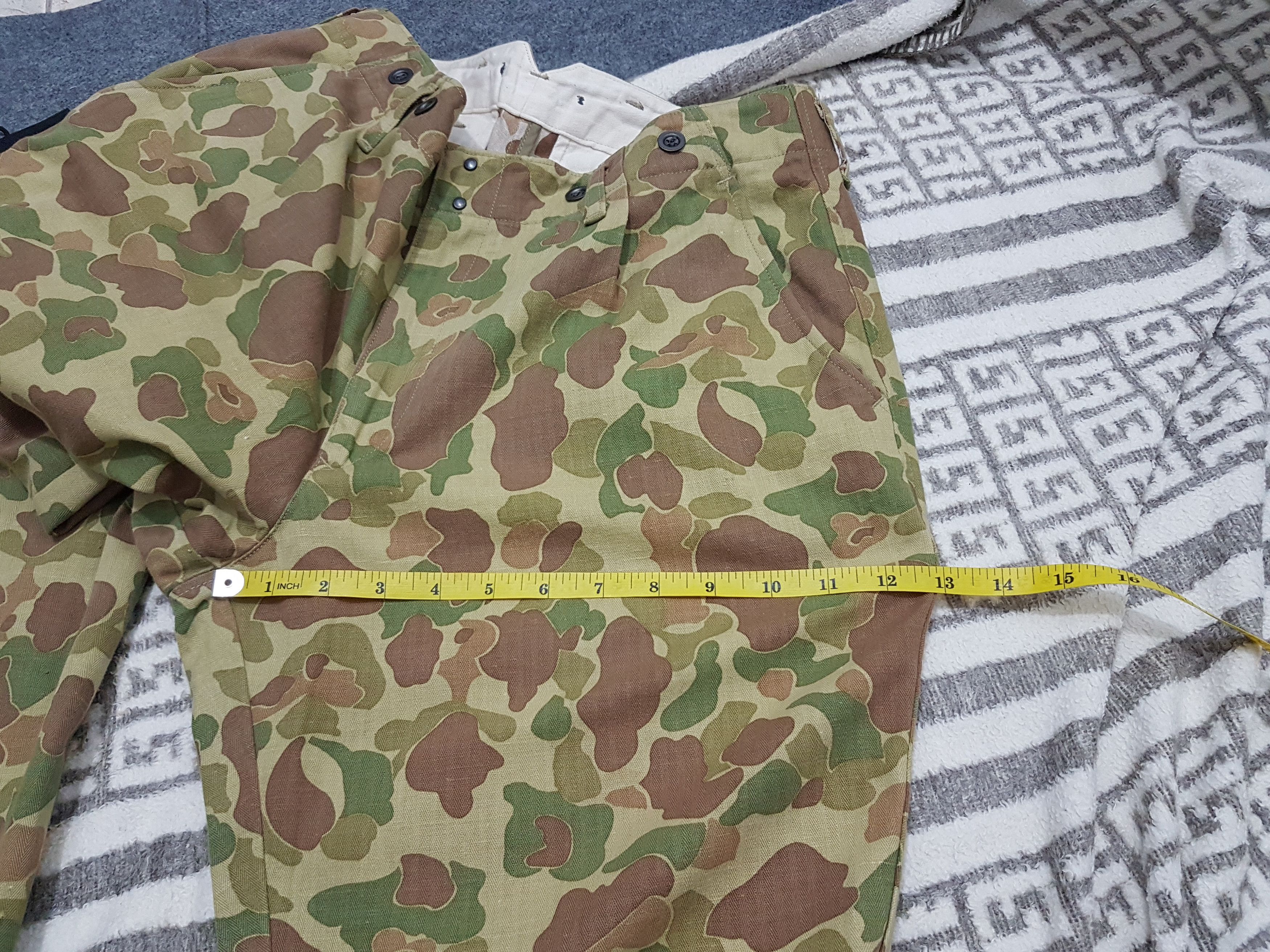 Japanese Brand × URBAN RESEARCH DOORS Urban Research Herringbone Camo Pants Size US 32 / EU 48 - 19 Thumbnail