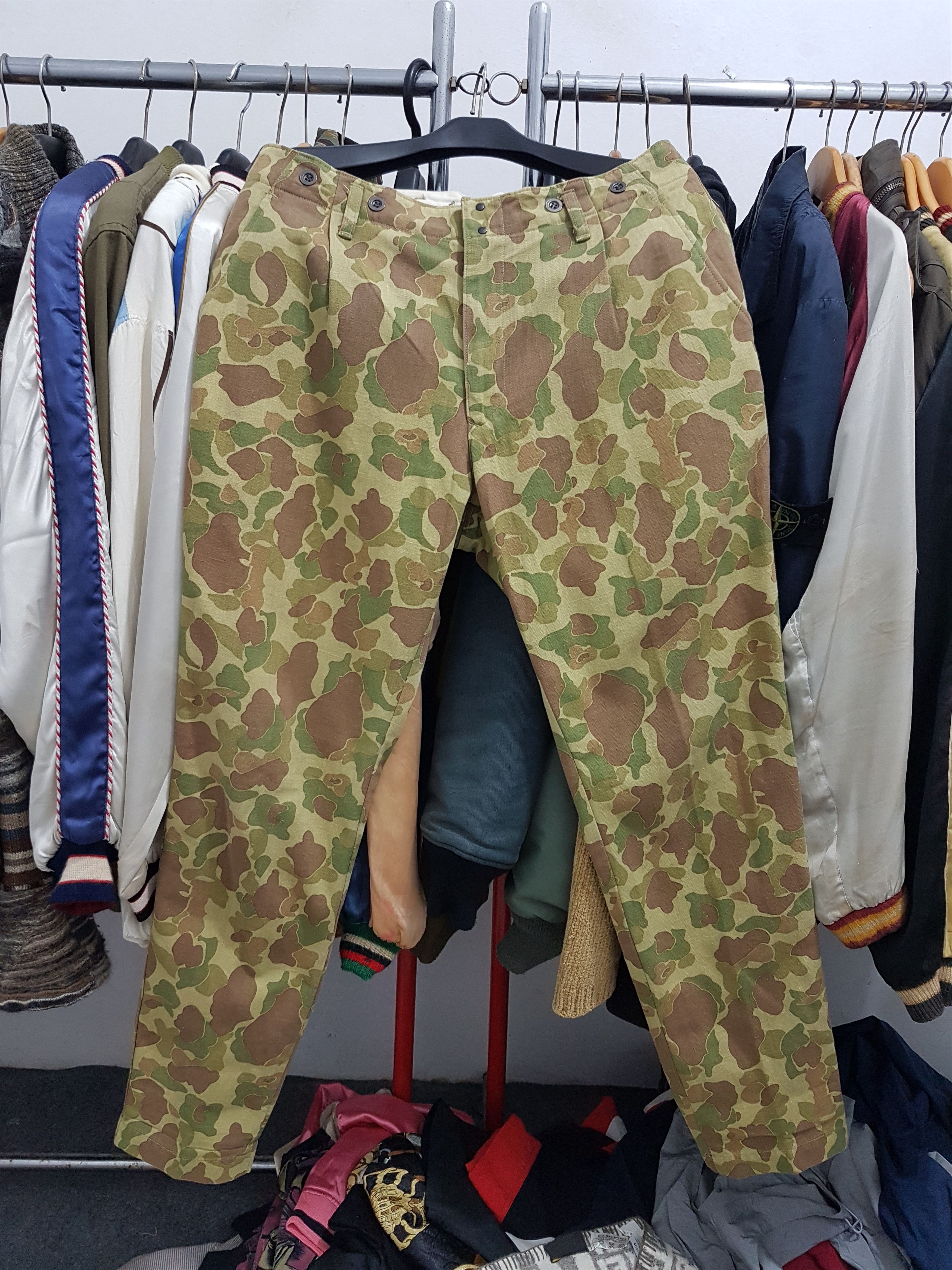 Japanese Brand × URBAN RESEARCH DOORS Urban Research Herringbone Camo Pants Size US 32 / EU 48 - 23 Thumbnail