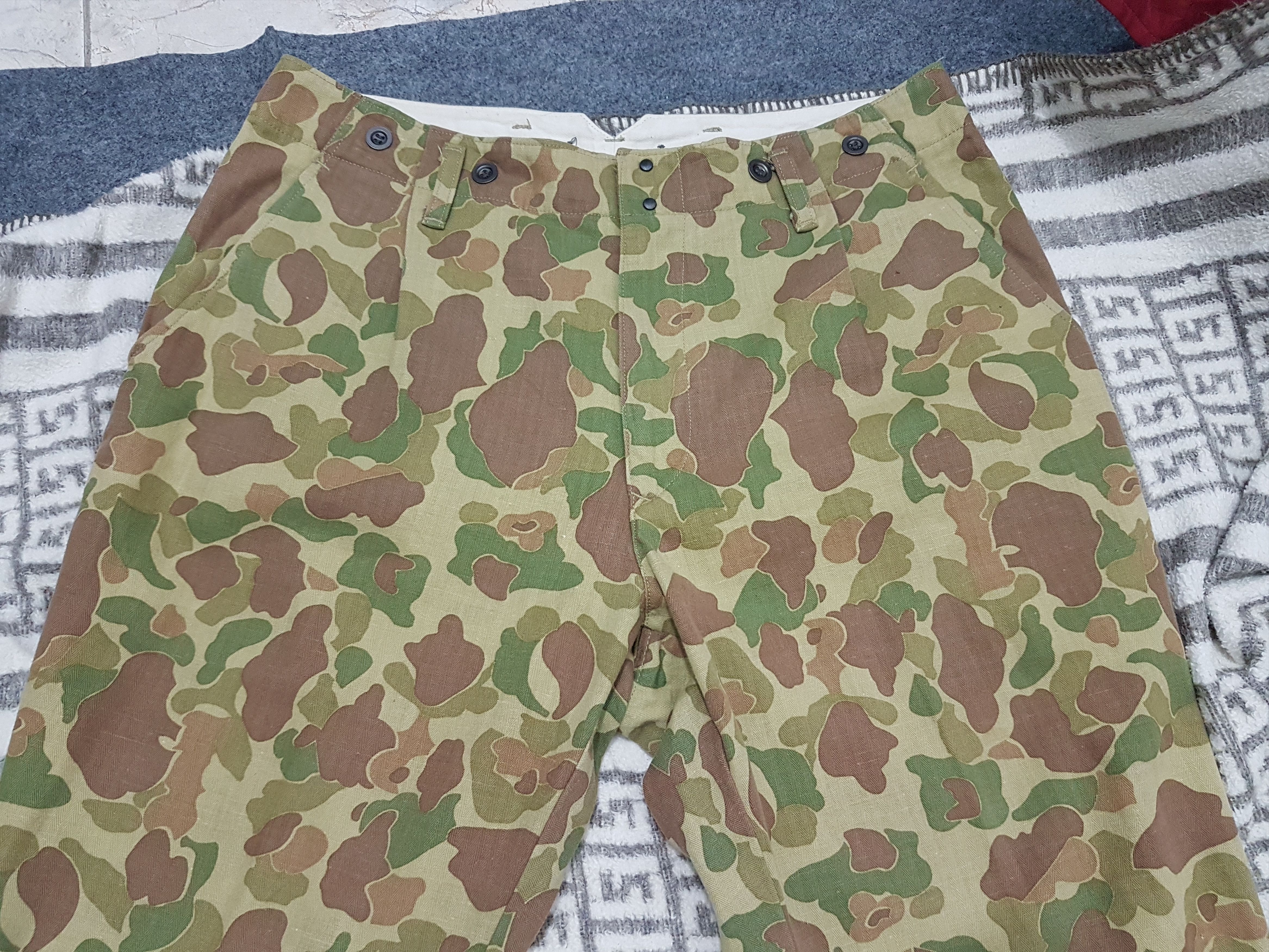 Japanese Brand × URBAN RESEARCH DOORS Urban Research Herringbone Camo Pants Size US 32 / EU 48 - 6 Thumbnail