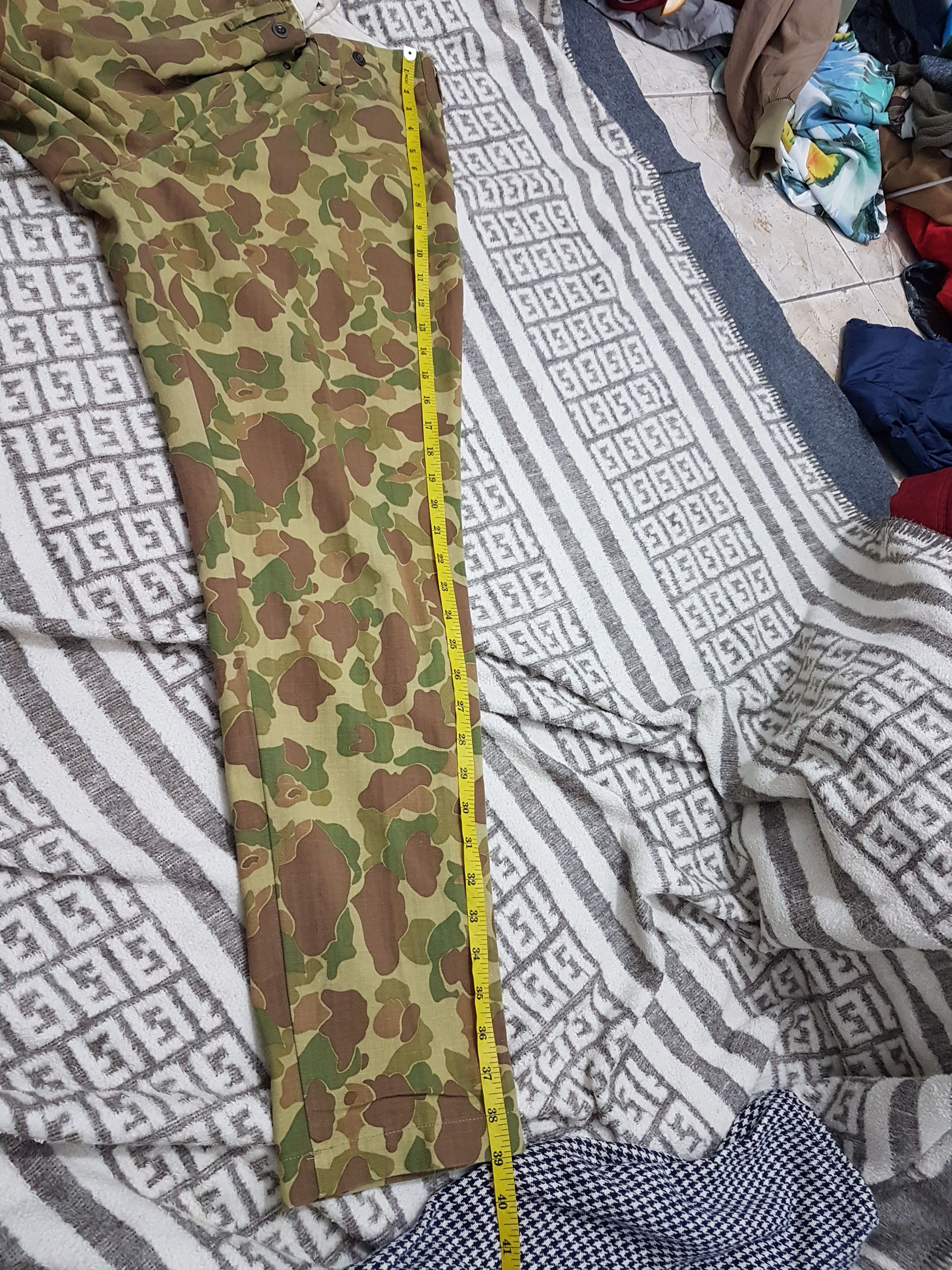 Japanese Brand × URBAN RESEARCH DOORS Urban Research Herringbone Camo Pants Size US 32 / EU 48 - 15 Thumbnail