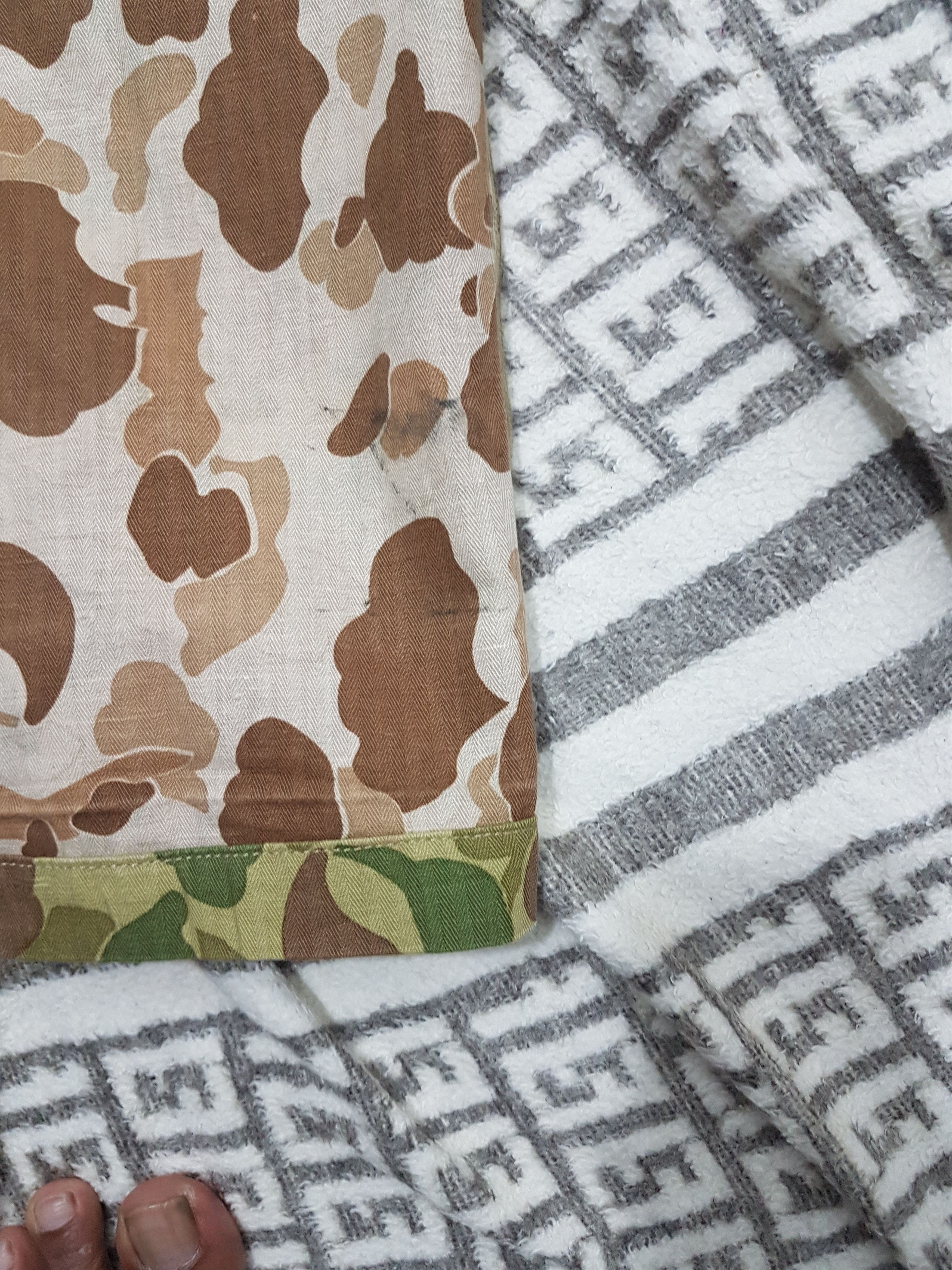 Japanese Brand × URBAN RESEARCH DOORS Urban Research Herringbone Camo Pants Size US 32 / EU 48 - 14 Thumbnail