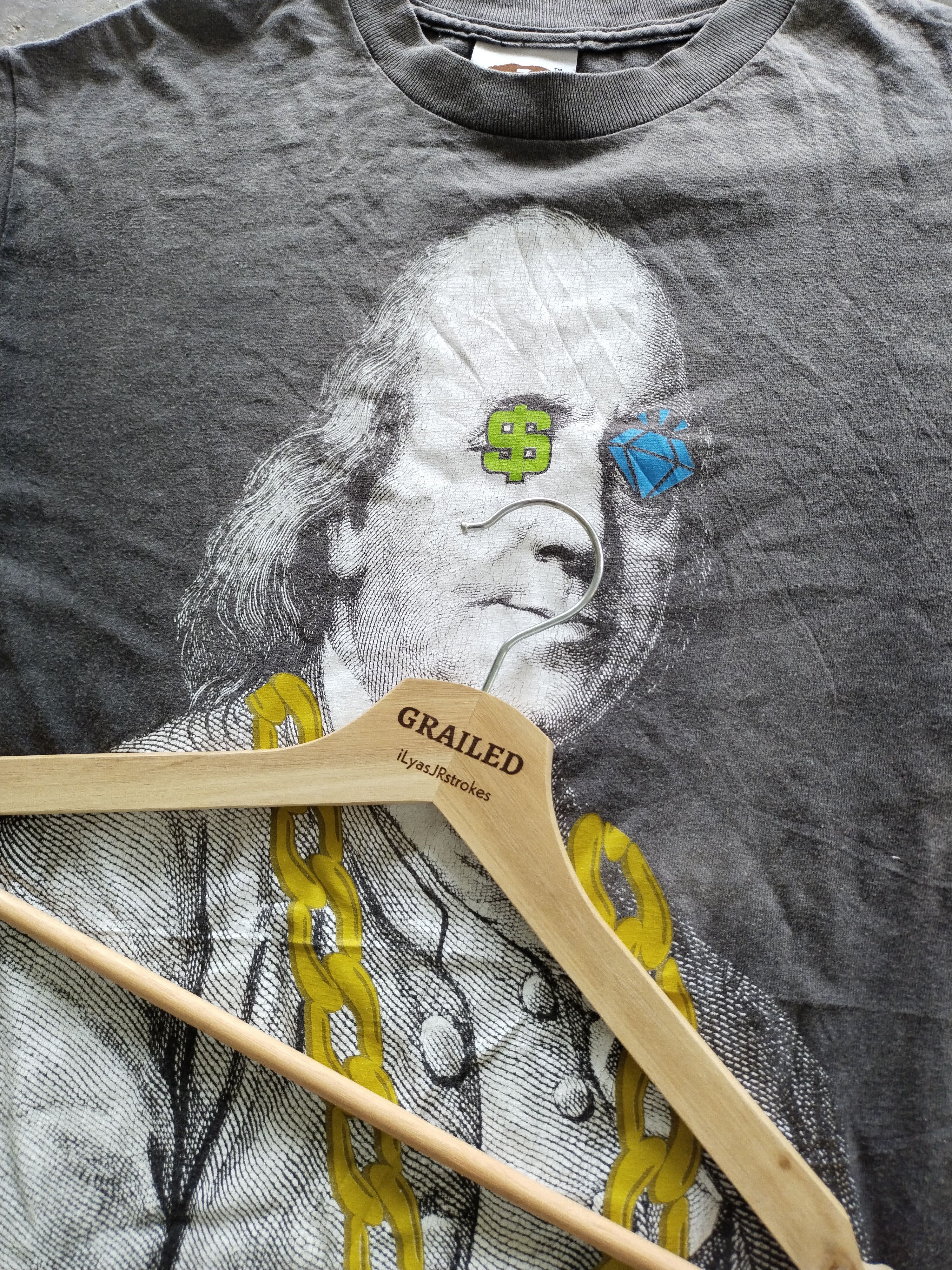 Vintage Vintage Ben Franklin Fabricali Sun Faded Shirt Tee Size US M / EU 48-50 / 2 - 16 Thumbnail