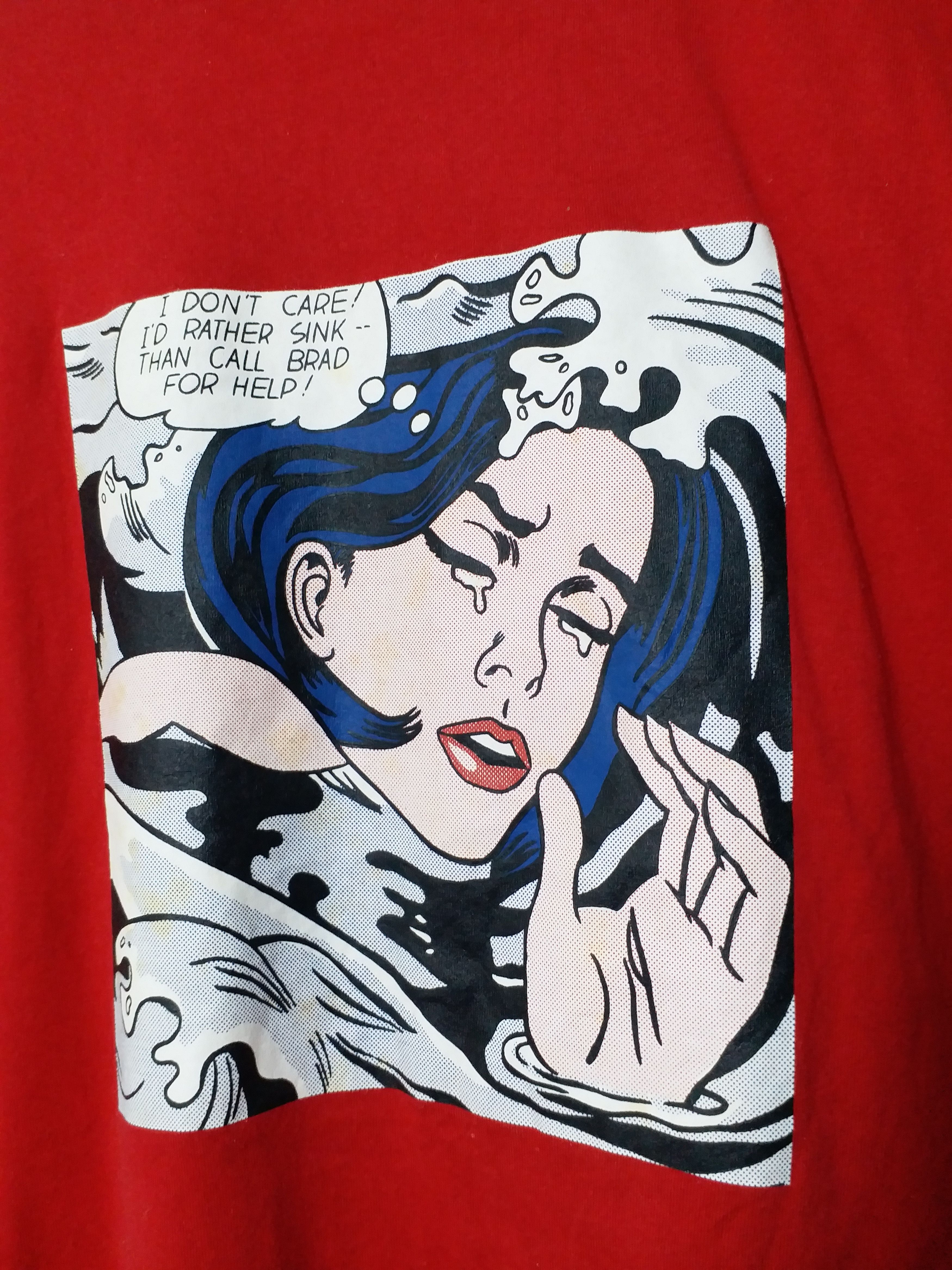 Vintage ⚠️Final-Drop DELETE ❌ Awesome Pop Art Girl by Roy L Japan Size US M / EU 48-50 / 2 - 3 Thumbnail