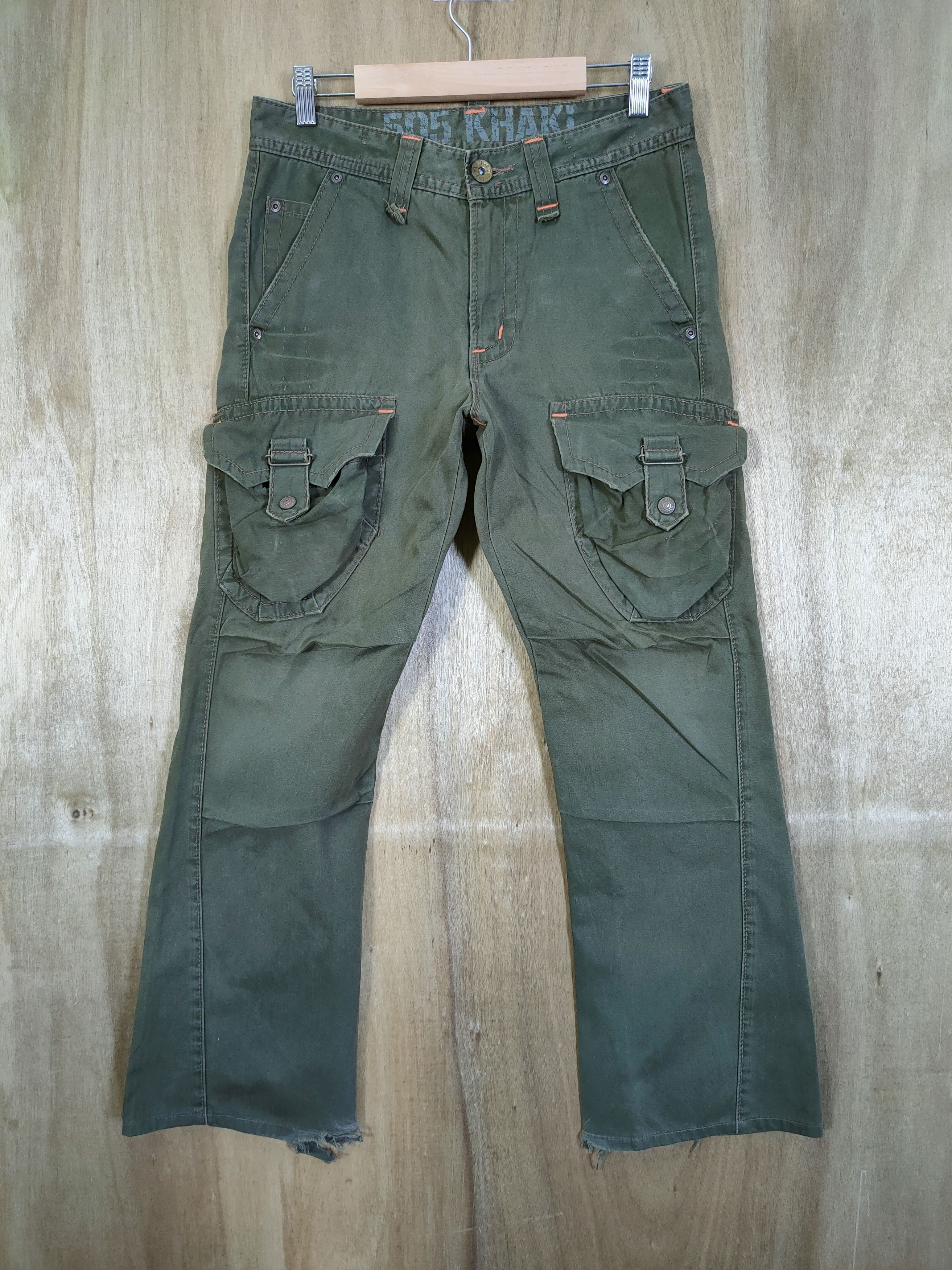 Japanese Brand JAPANESE BRAND CARGO PANTS MULTIPOCKET TACTICAL Size US 30 / EU 46 - 1 Thumbnail