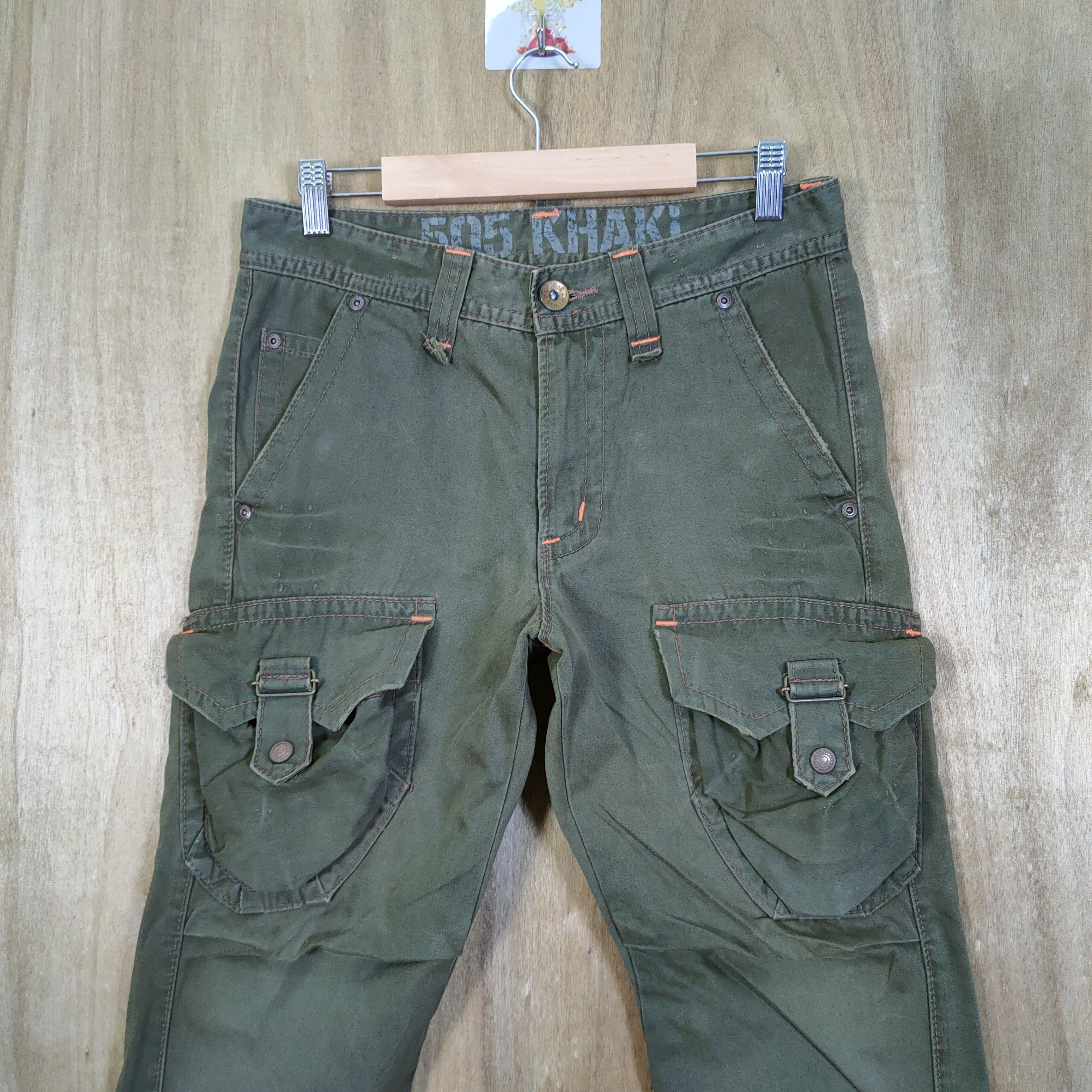 Japanese Brand JAPANESE BRAND CARGO PANTS MULTIPOCKET TACTICAL Size US 30 / EU 46 - 2 Thumbnail
