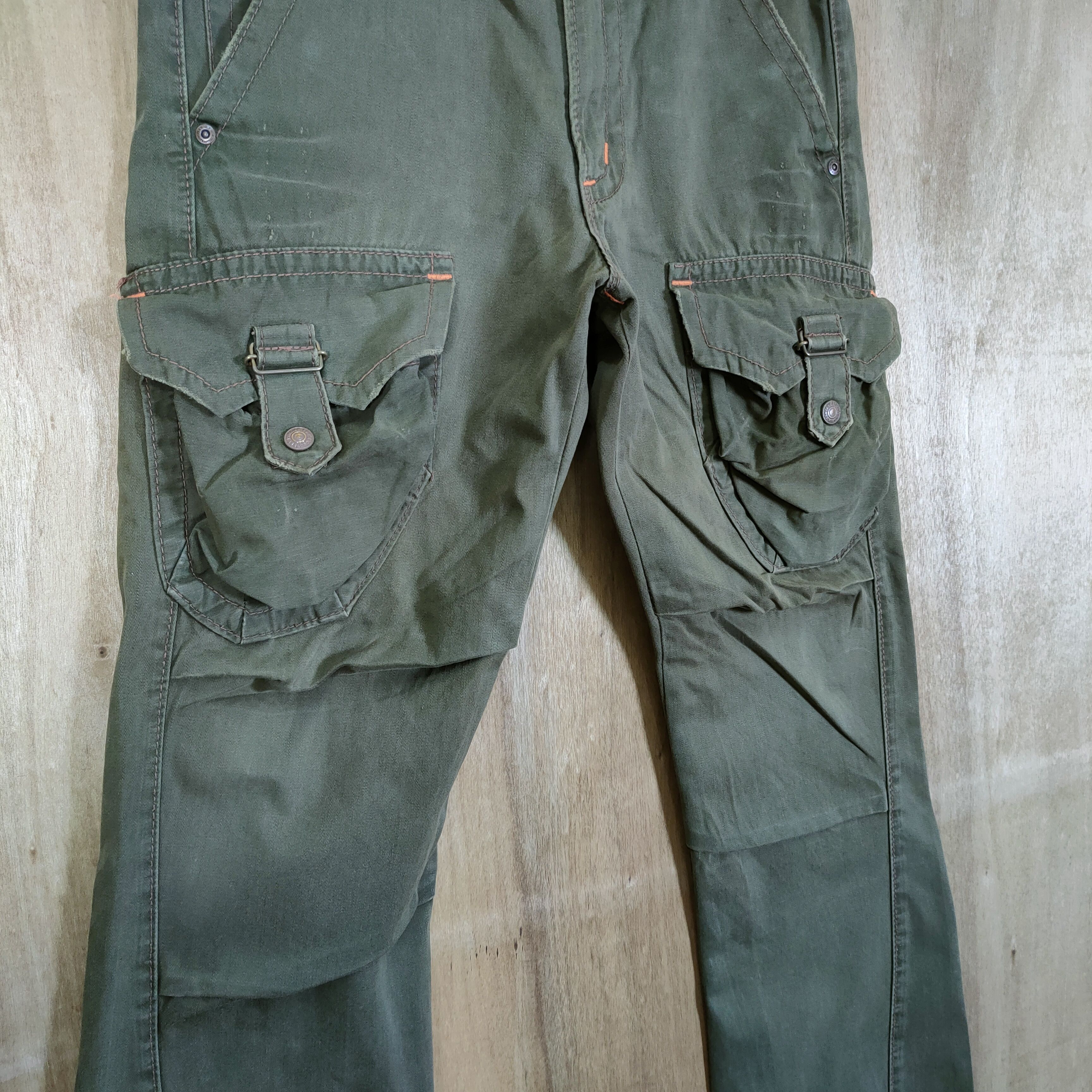 Japanese Brand JAPANESE BRAND CARGO PANTS MULTIPOCKET TACTICAL Size US 30 / EU 46 - 10 Thumbnail