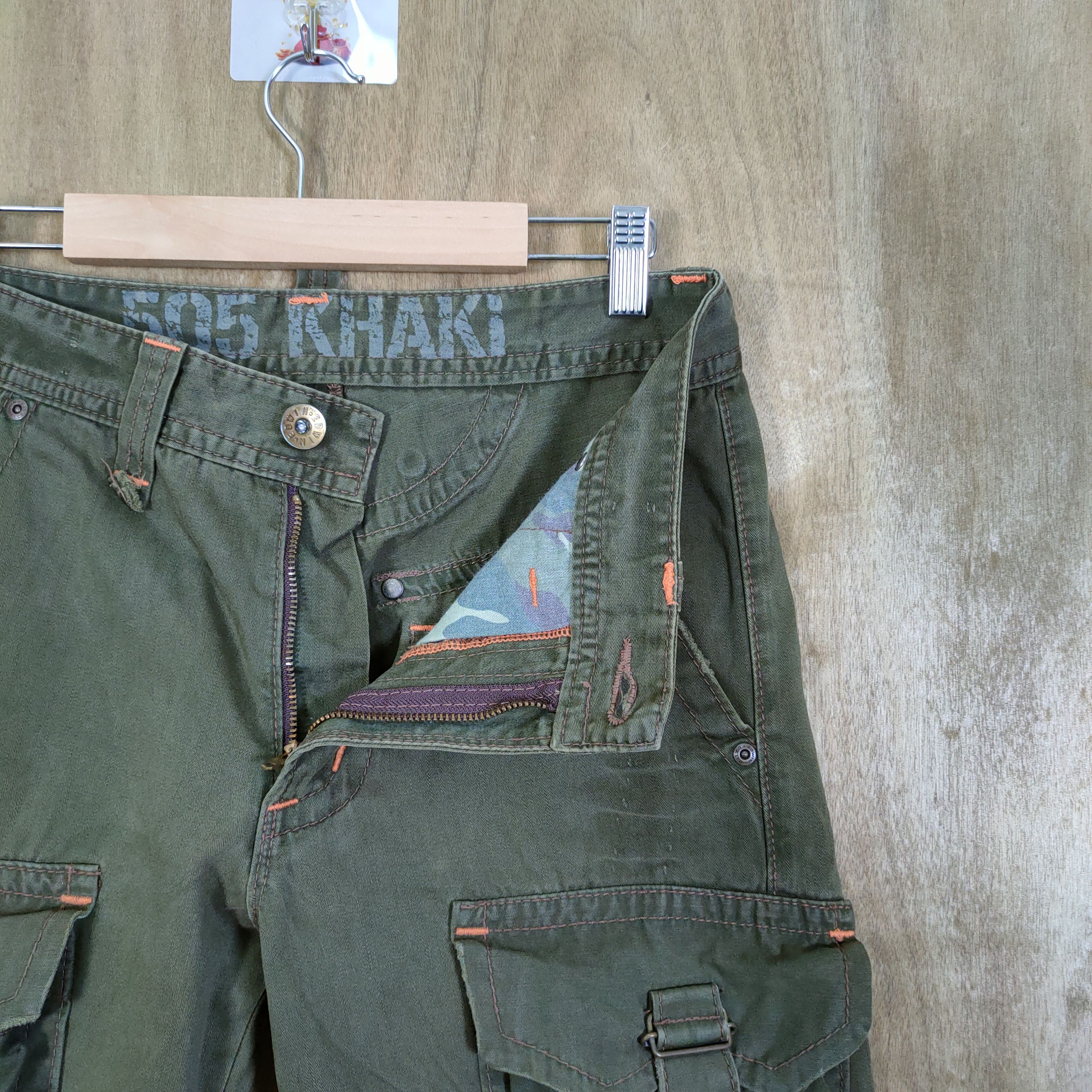 Japanese Brand JAPANESE BRAND CARGO PANTS MULTIPOCKET TACTICAL Size US 30 / EU 46 - 4 Thumbnail