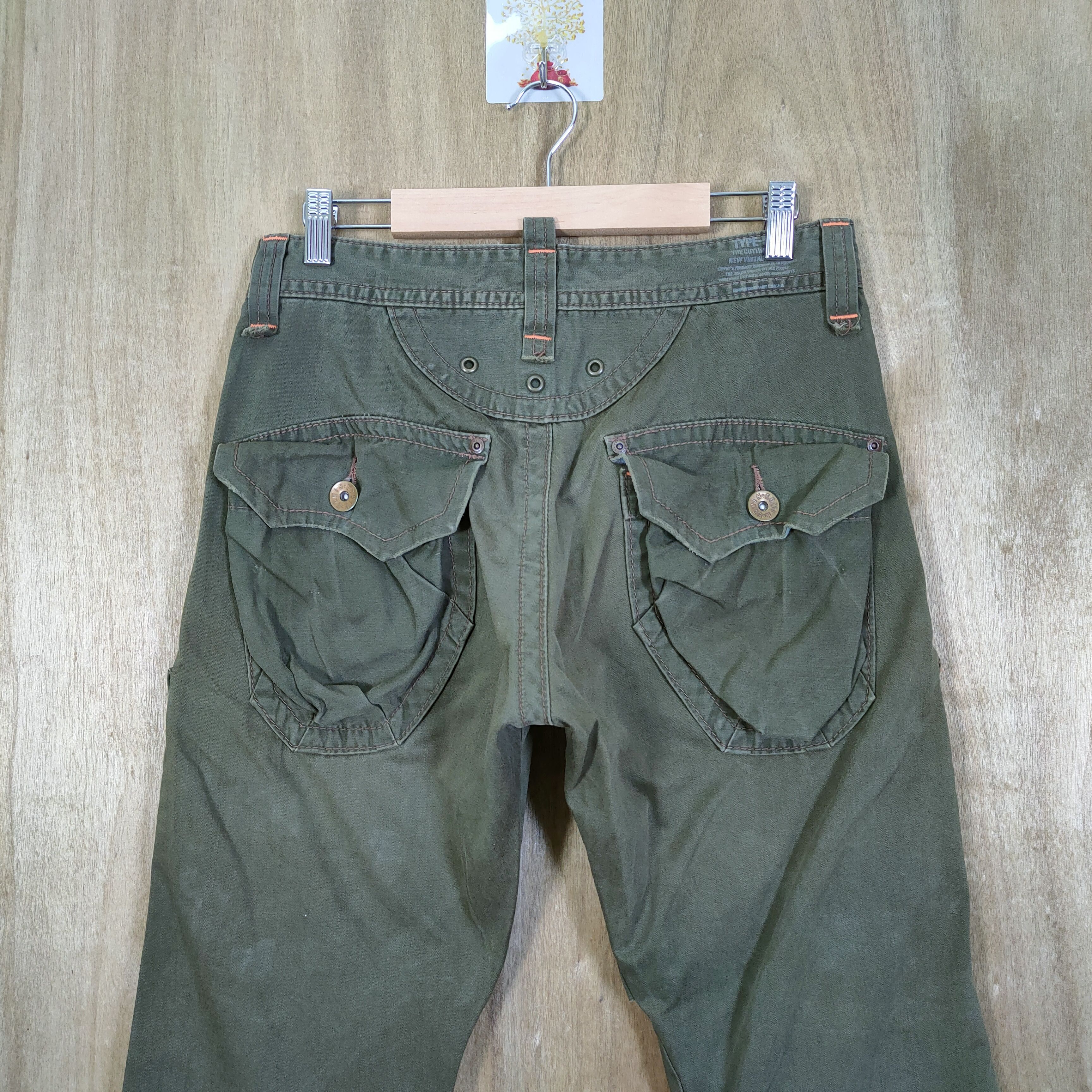 Japanese Brand JAPANESE BRAND CARGO PANTS MULTIPOCKET TACTICAL Size US 30 / EU 46 - 6 Thumbnail