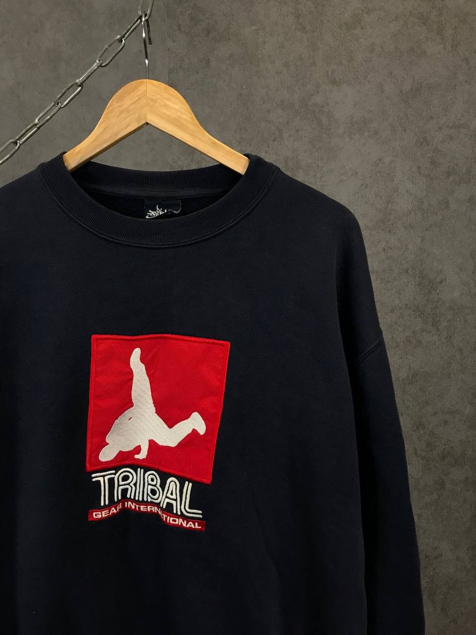 Vintage Tribal Street Wear USA vintage sweatshirt Size US XL / EU 56 / 4 - 2 Thumbnail