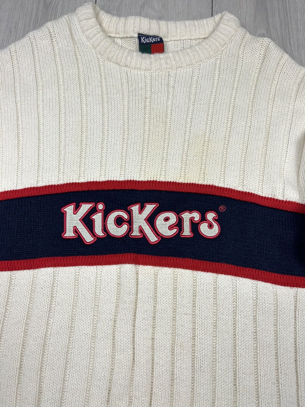 Kickers × Vintage Kickers Vintage Sweater Big Logo size M - L Size US M / EU 48-50 / 2 - 3 Thumbnail