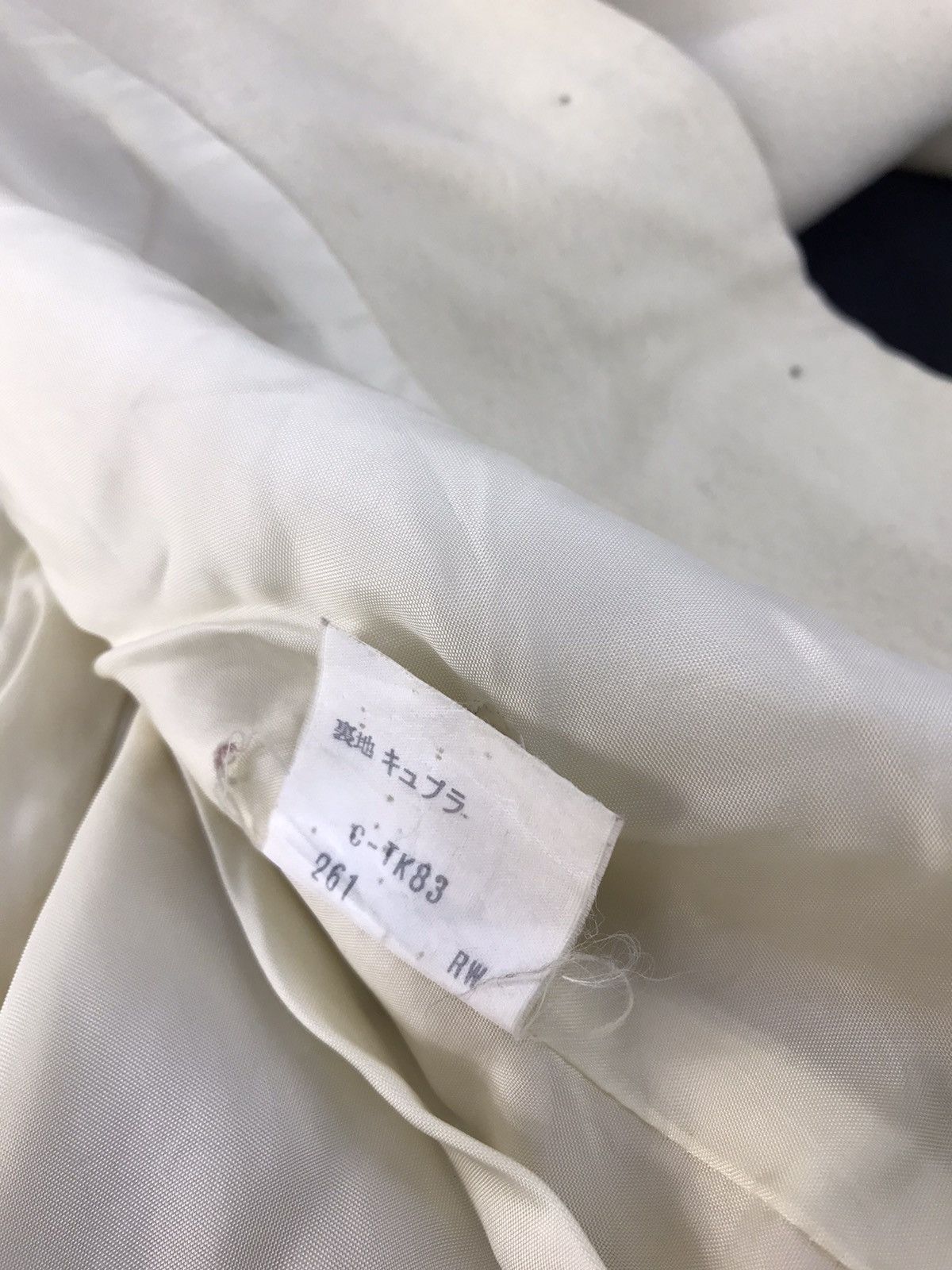 Vintage Yves Saint Laurent Diffusion Femme Crop Coat Jacket R381j Size M / US 6-8 / IT 42-44 - 7 Thumbnail