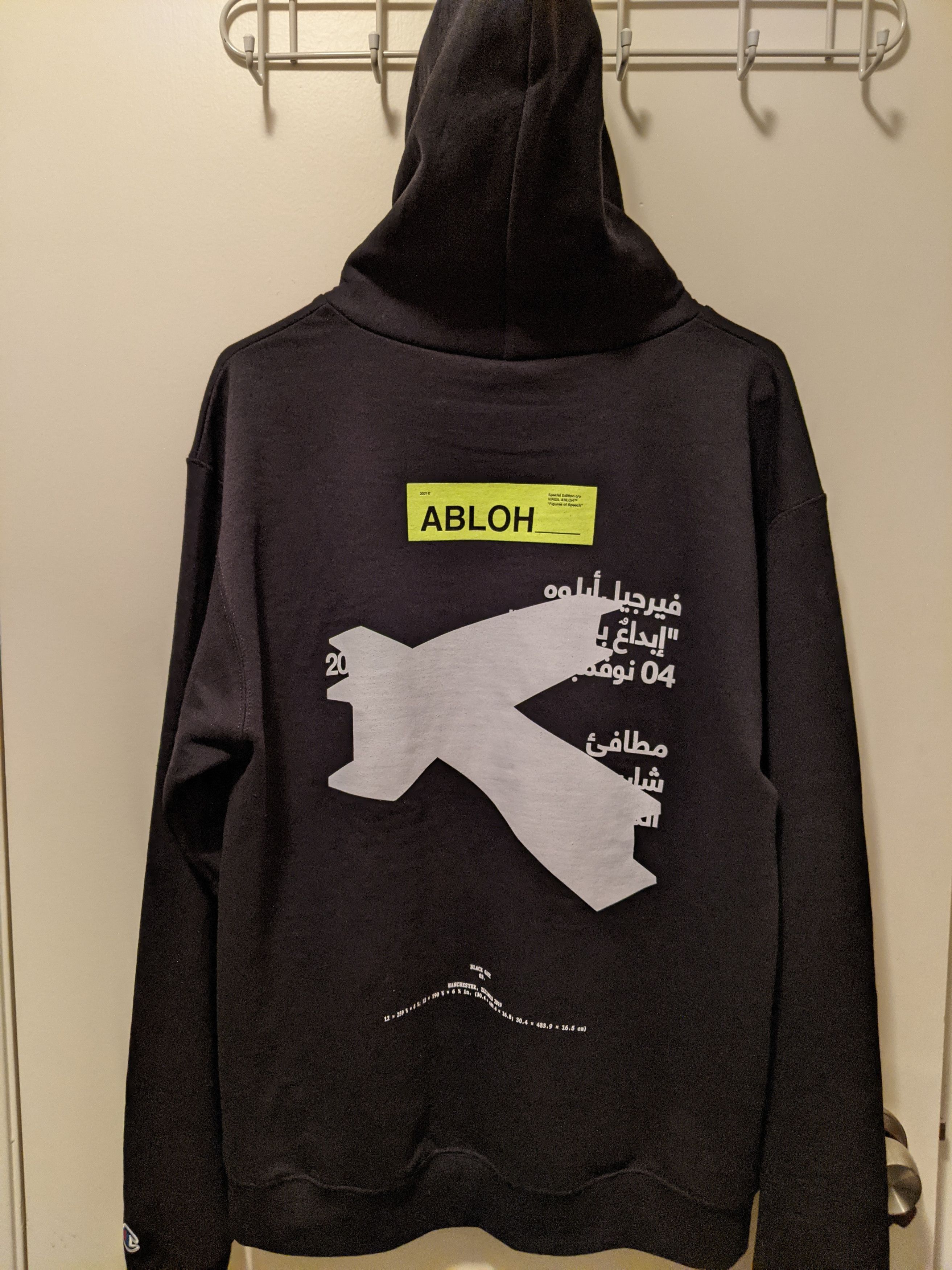 Hoodie Virgil Abloh Figures of Speech Qatar