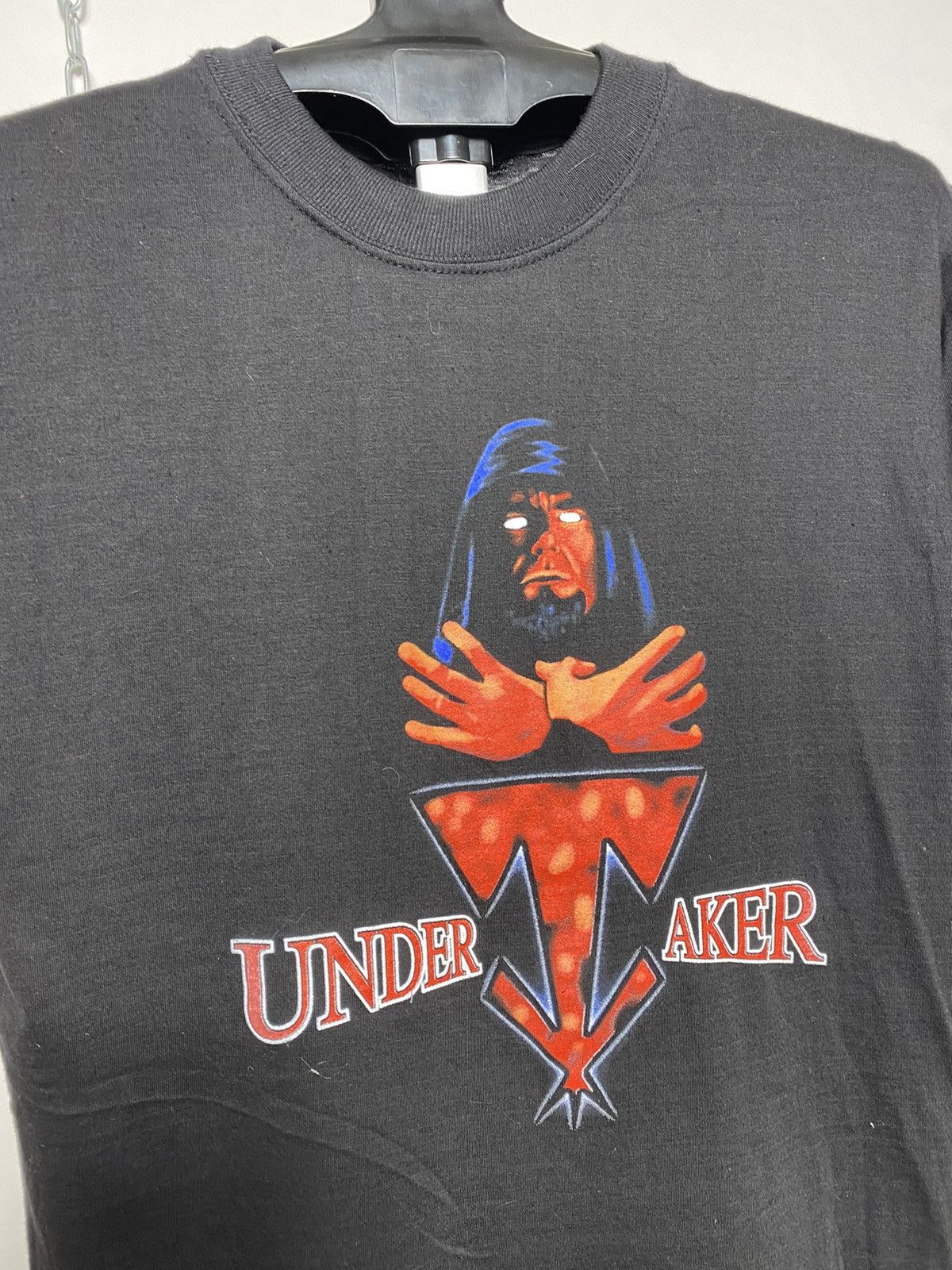 WWE Vintage 1996 Undertaker WWF wrestling t-shirt tee size S Size US S / EU 44-46 / 1 - 3 Thumbnail