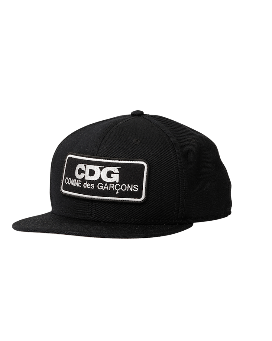 Pre-owned Cdg Cdg Cdg X Comme Des Garcons Cdg Logo Patch Cap Hat Comme Des Garcons In Black