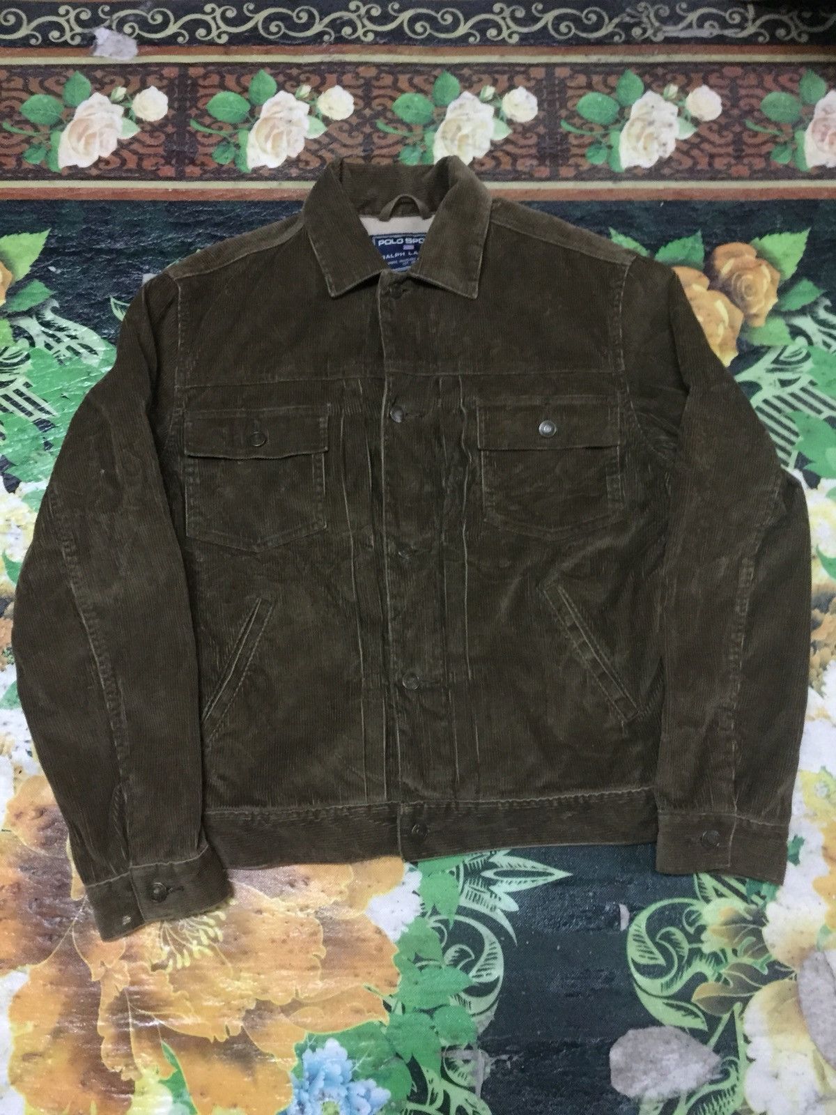 Polo Ralph Lauren Polo Sport Ralph Lauren Corduroy Jacket Size US M / EU 48-50 / 2 - 1 Thumbnail