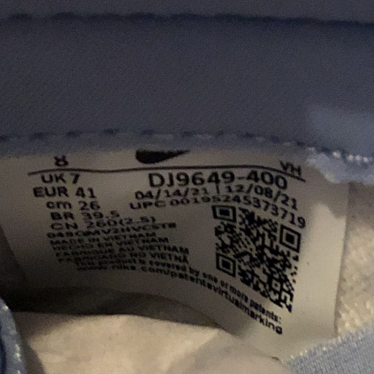 Nike Nike X Union Dunk Low Passport Pack Hyper Royal Shoes Size 8 Size US 8 / EU 41 - 7 Thumbnail