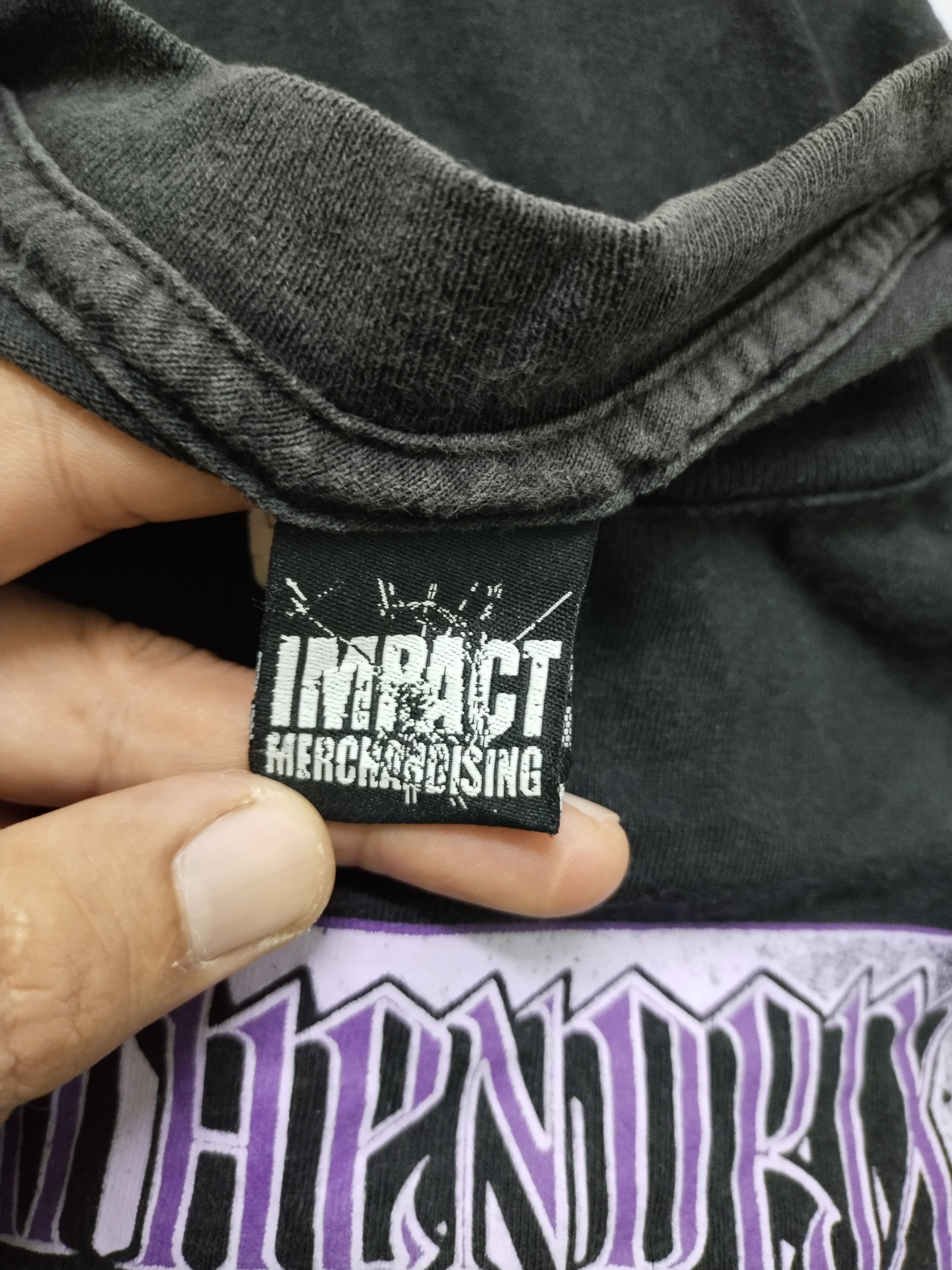 Band Tees × Jimi Hendrix × Vintage Vintage Jimi Hendrix Faded Shirt Tee Size US L / EU 52-54 / 3 - 9 Thumbnail