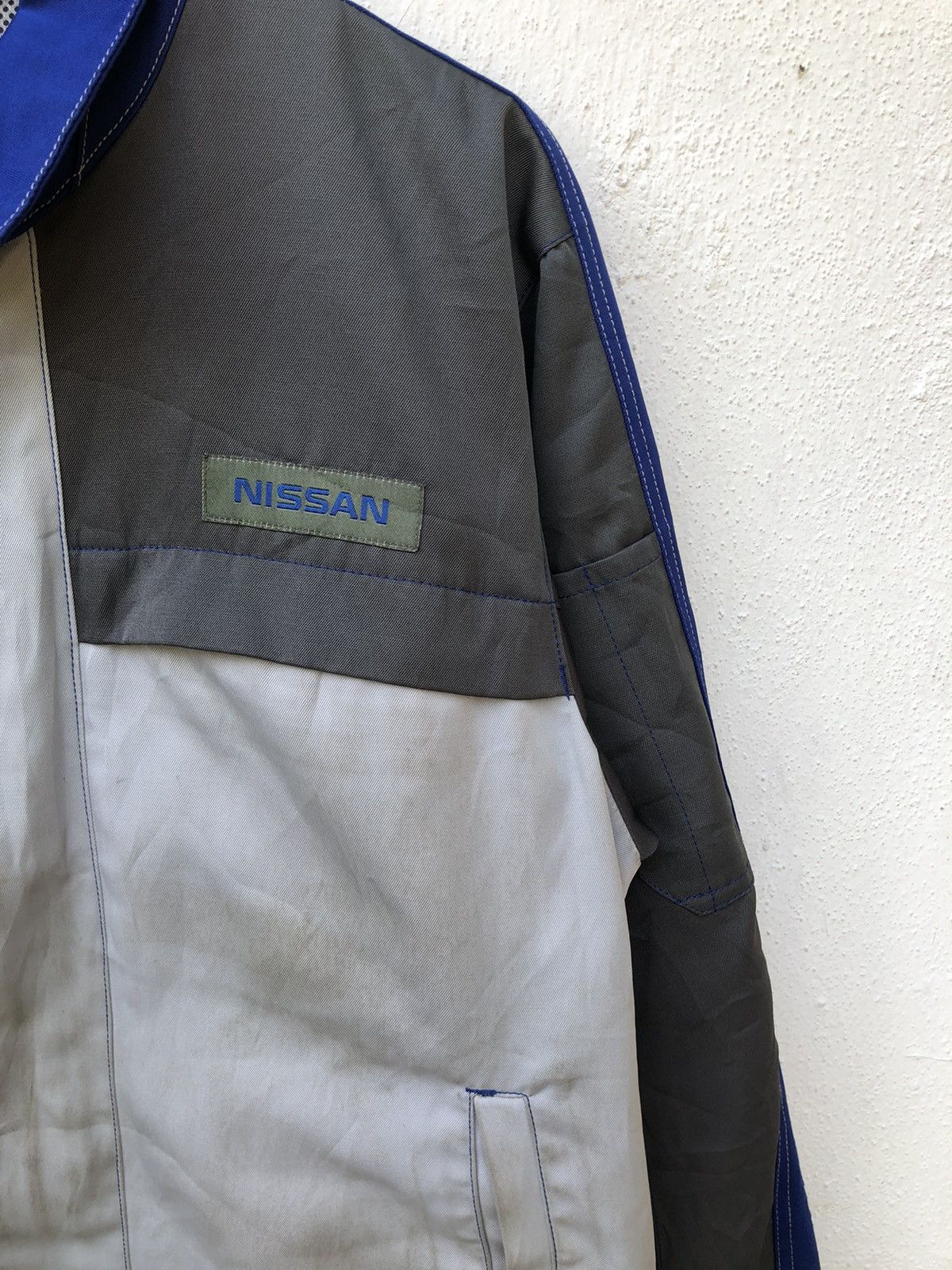 Vintage 🔥Vintage Nissan Worker Jacket Size US L / EU 52-54 / 3 - 4 Thumbnail