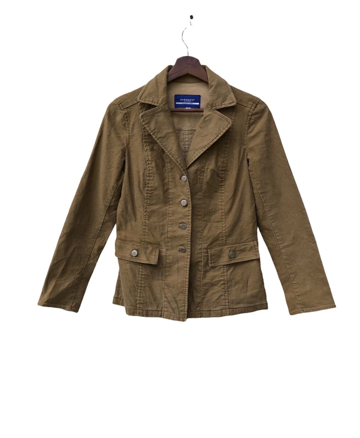 Burberry BURBERRY BLUE LABEL LOGO ON BUTTON Size US S / EU 44-46 / 1 - 1 Thumbnail