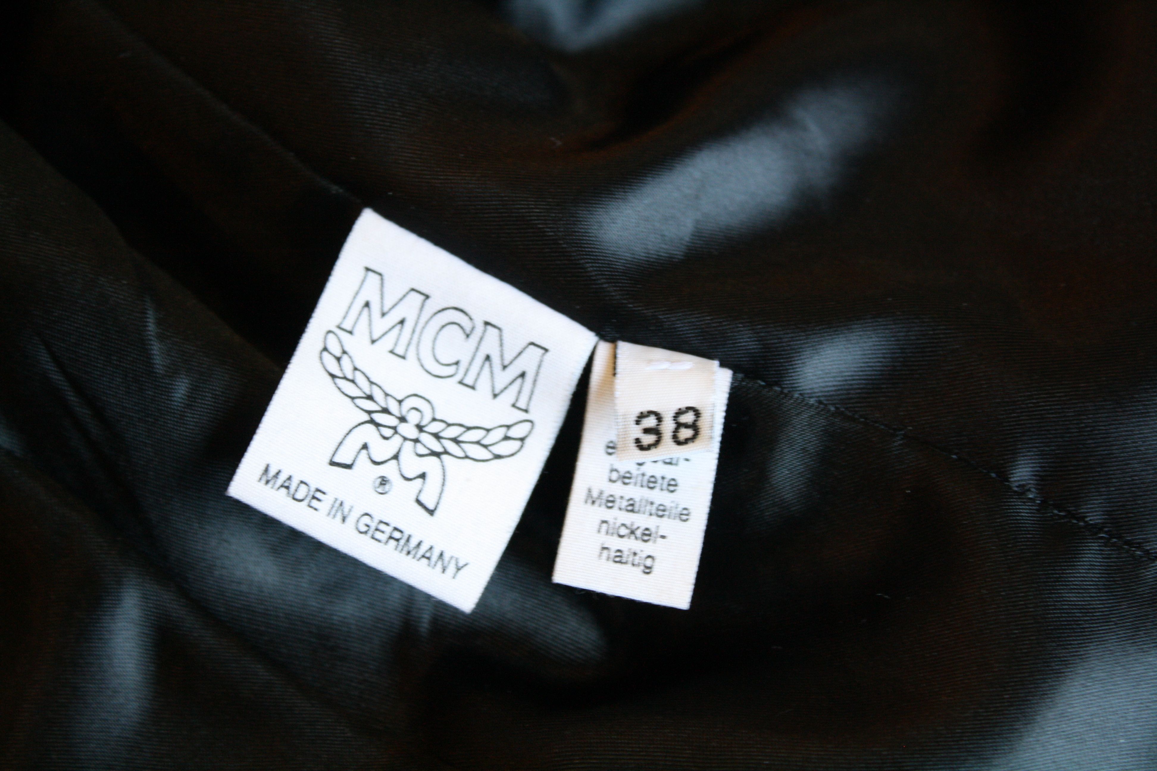MCM MCM Vintage Red Avangard Jacket Blazer Zip Riri Size XS / US 0-2 / IT 36-38 - 16 Thumbnail
