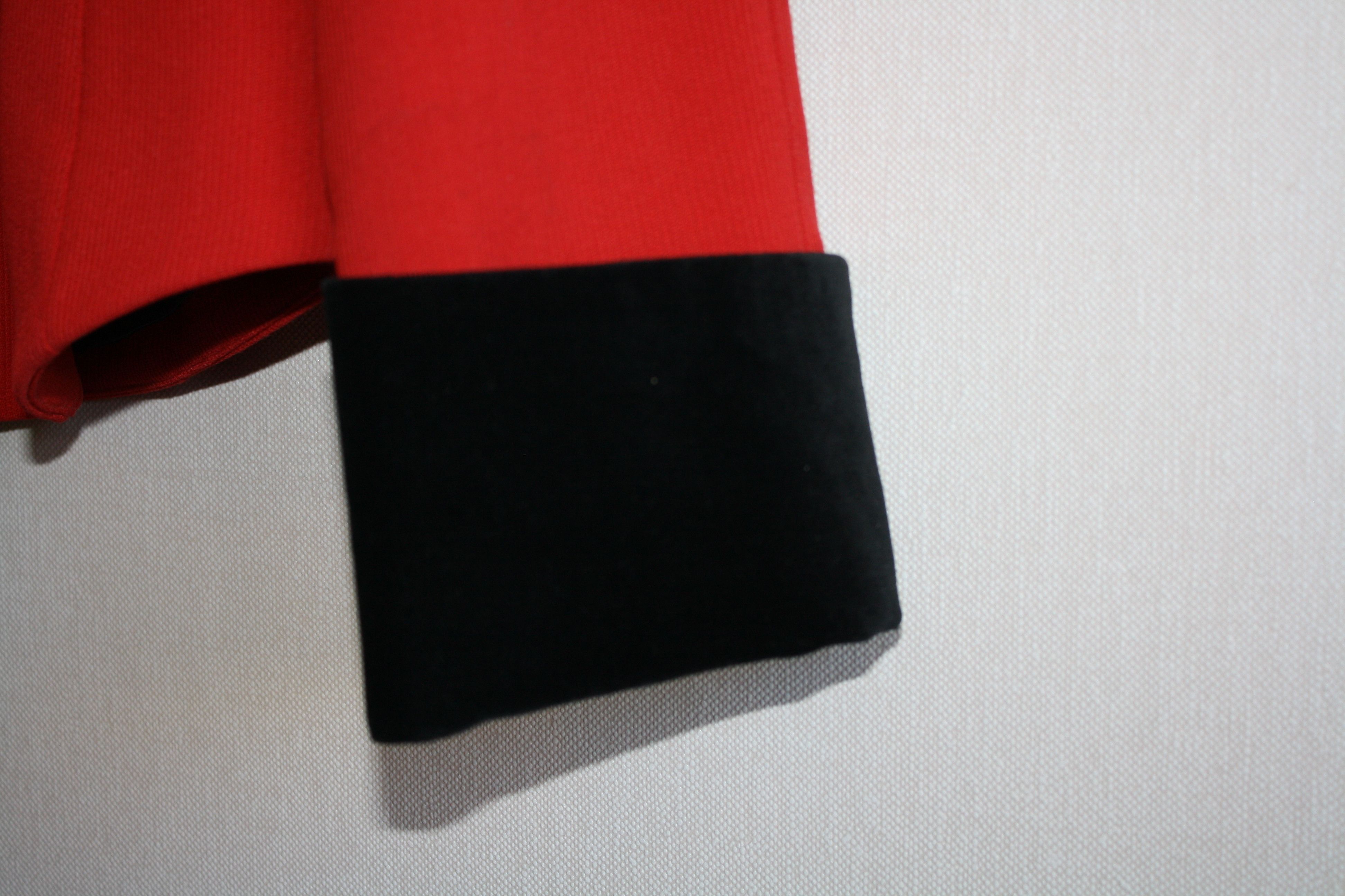 MCM MCM Vintage Red Avangard Jacket Blazer Zip Riri Size XS / US 0-2 / IT 36-38 - 3 Thumbnail