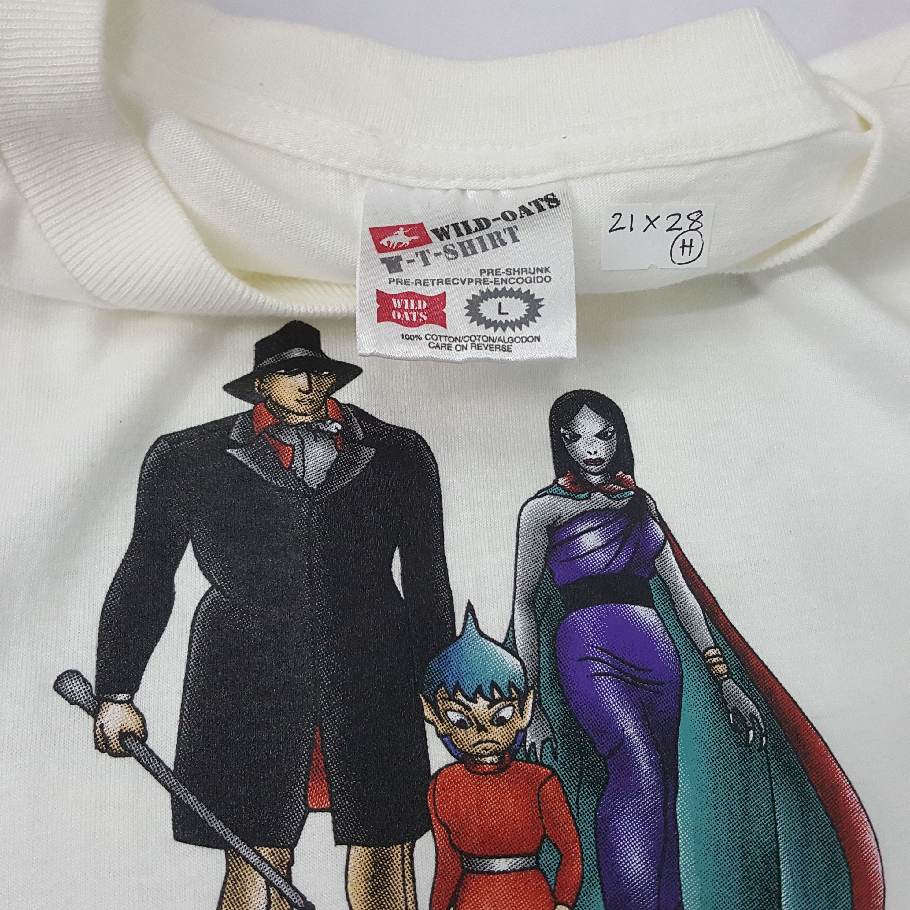 Cartoon Network × Japanese Brand × Vintage Vintage Japanese Ameriacn Alien Anime Nice Design t-shirt Size US L / EU 52-54 / 3 - 5 Thumbnail