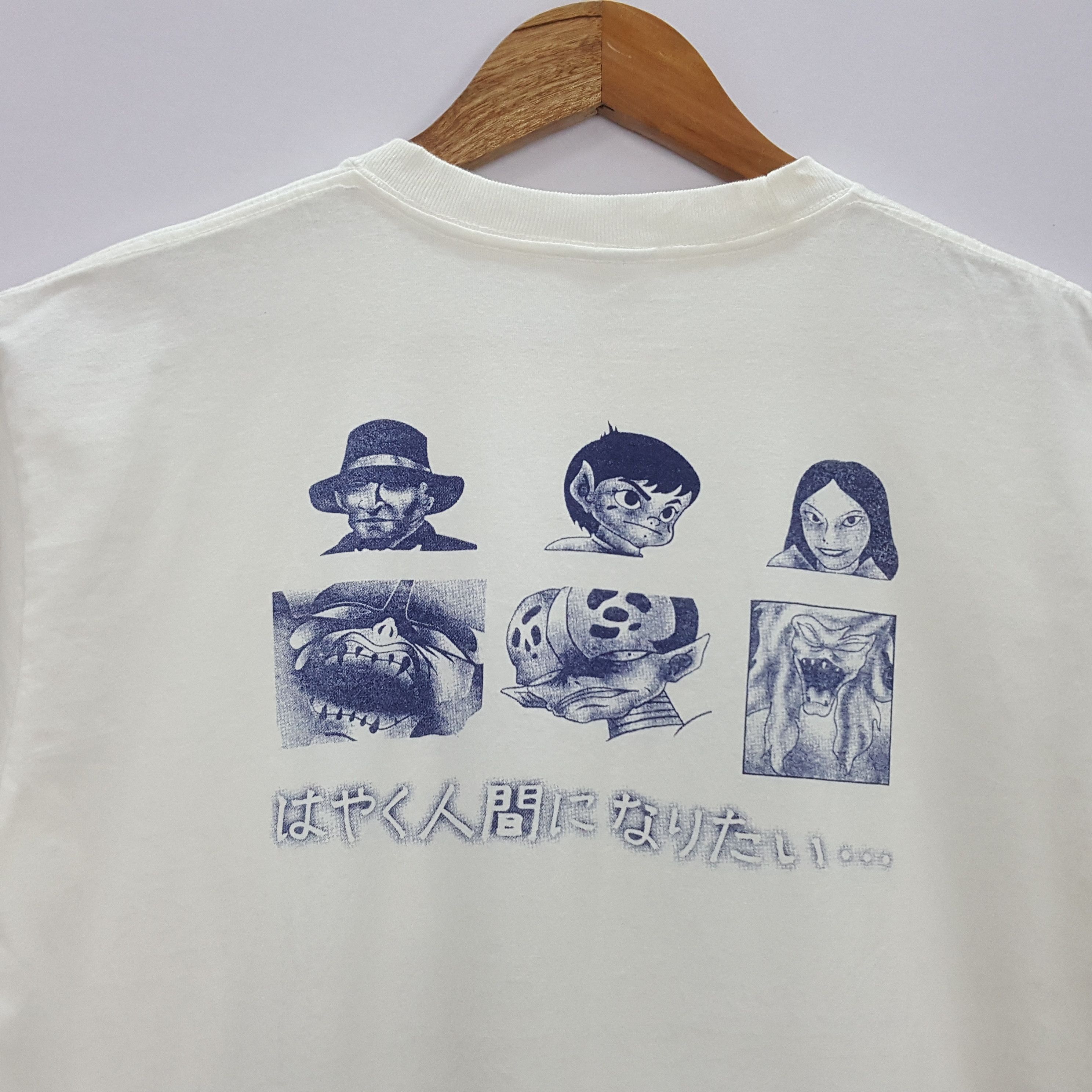 Cartoon Network × Japanese Brand × Vintage Vintage Japanese Ameriacn Alien Anime Nice Design t-shirt Size US L / EU 52-54 / 3 - 4 Thumbnail