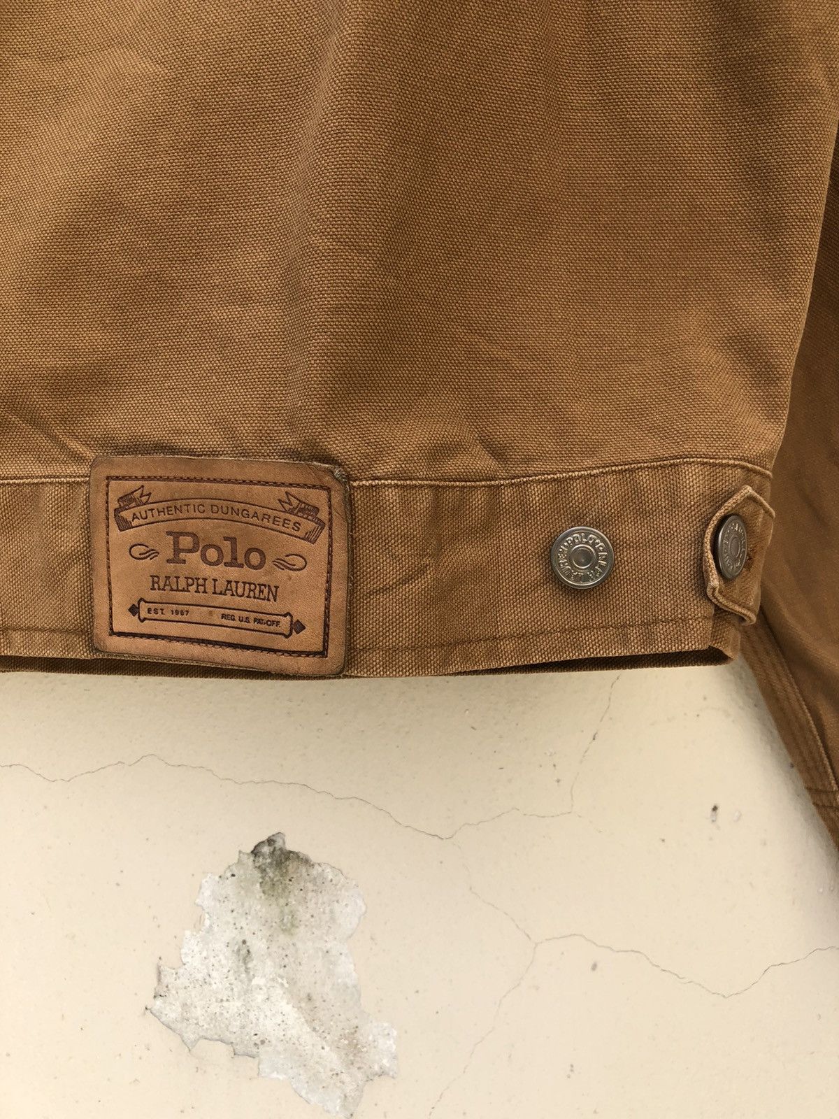 Polo Ralph Lauren Vintage 90s Polo by Ralph Lauren Duck Denim Jacket Size US M / EU 48-50 / 2 - 12 Thumbnail