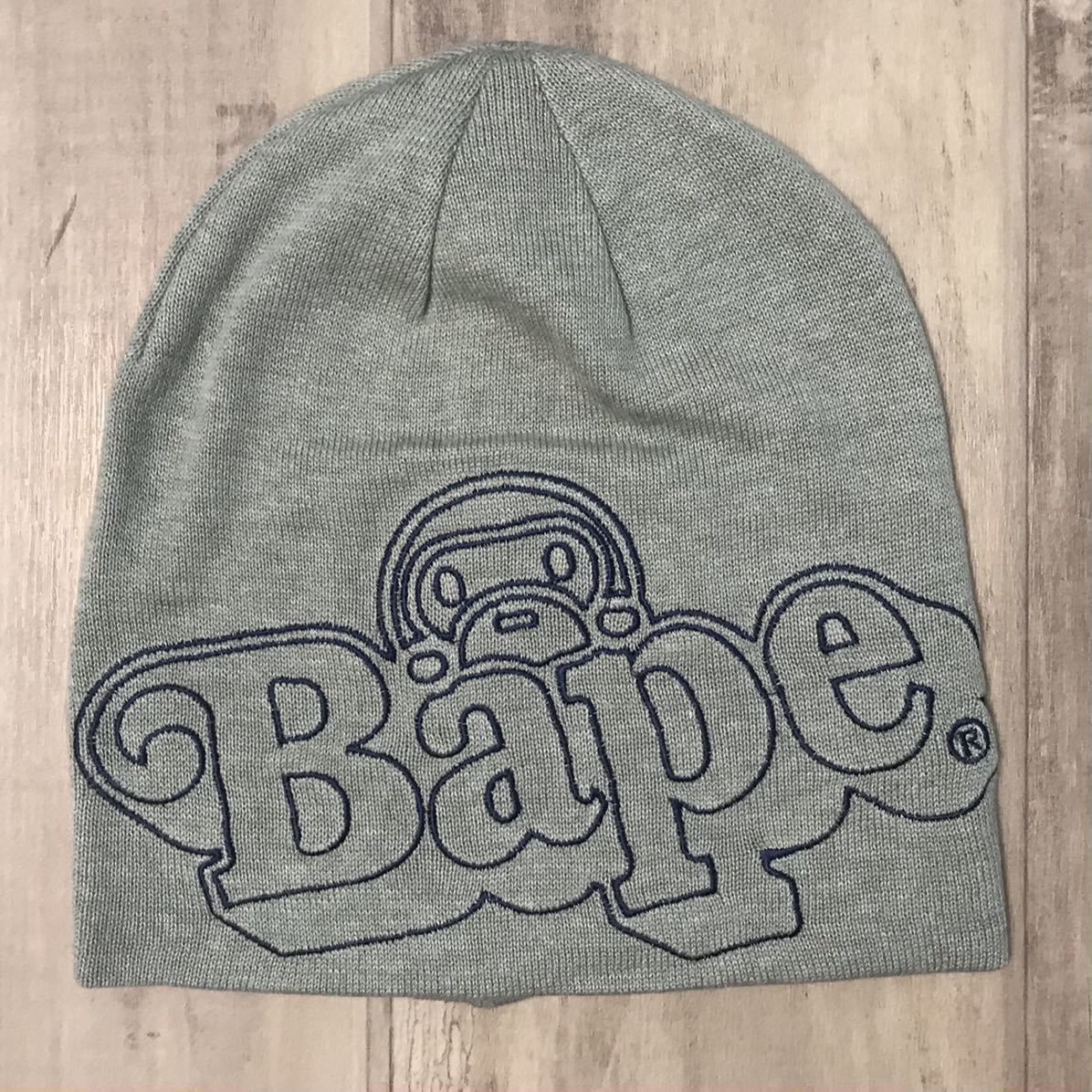 Bape BAPE Baby Milo beanie knit cap a bathing ape Size ONE SIZE - 1 Thumbnail